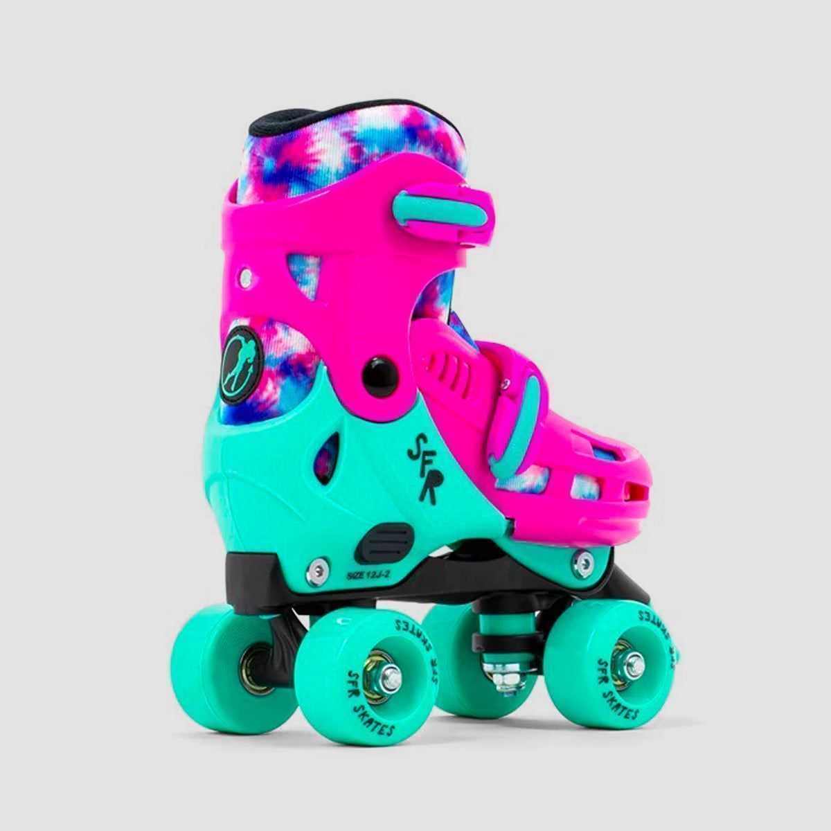 SFR Hurricane IV Adjustable Quad Skates Tie Dye - Kids