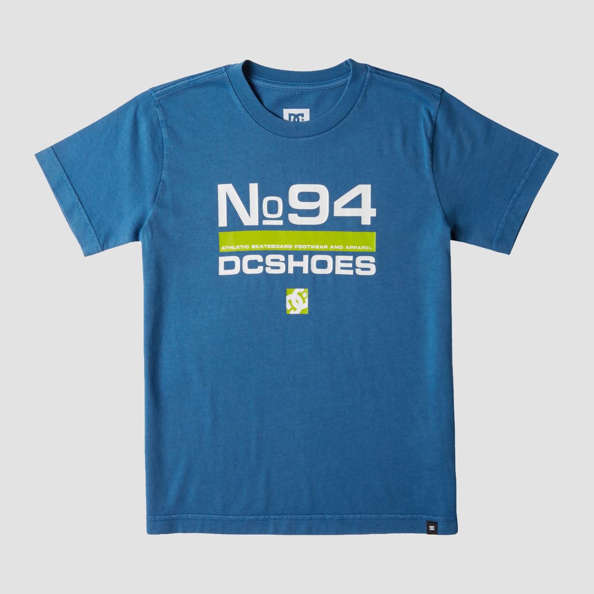 DC No 94 T-Shirt Dark Blue Enzyme Wash - Kids