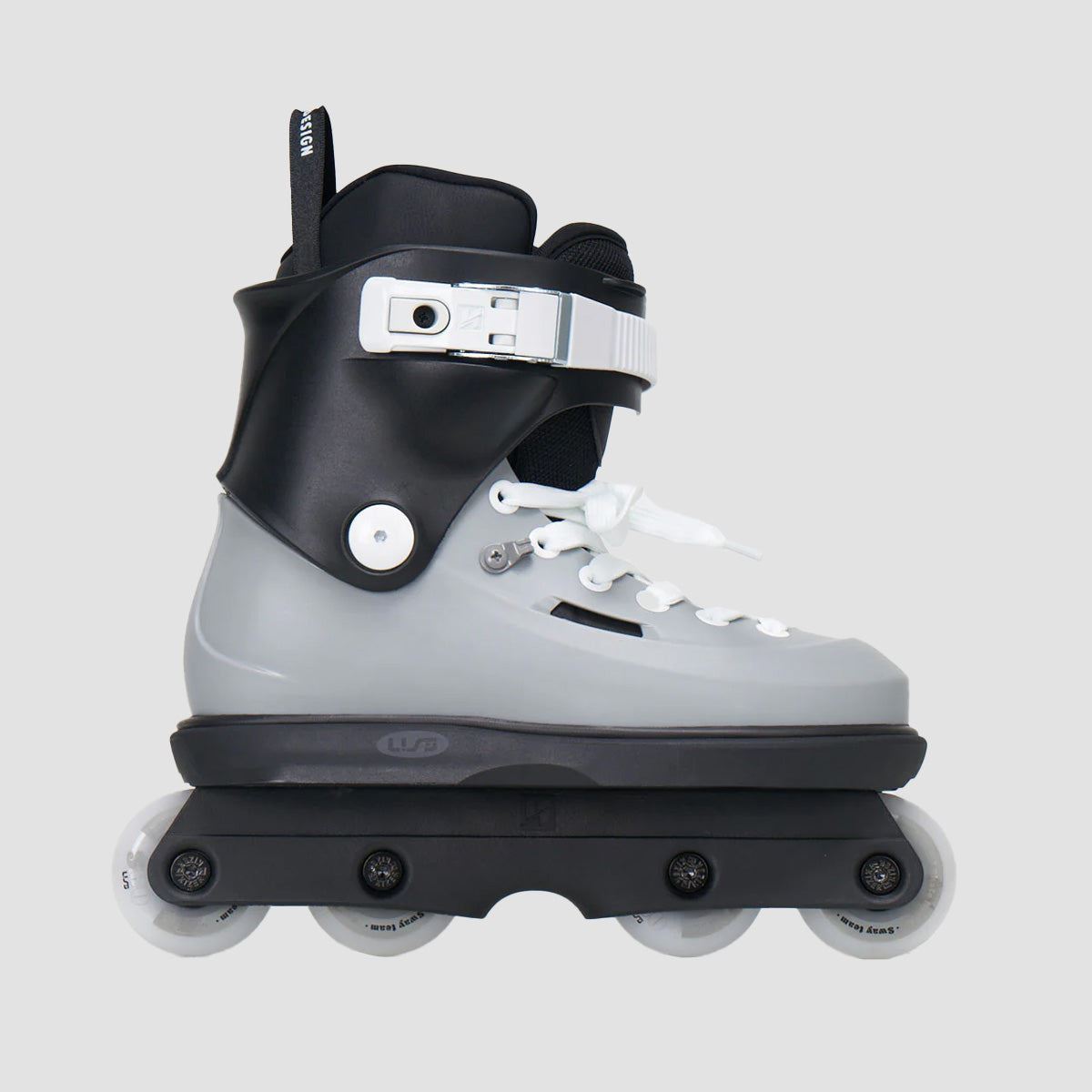 USD Sway Team 60 Aggressive Inline Skates Grey/White/Black