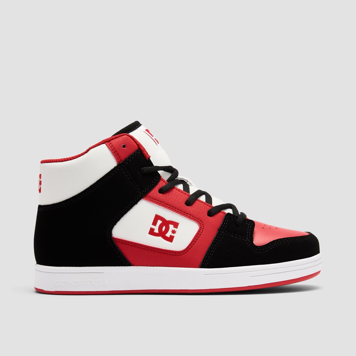 DC Manteca 4 High Top Shoes - Black/Red - Kids