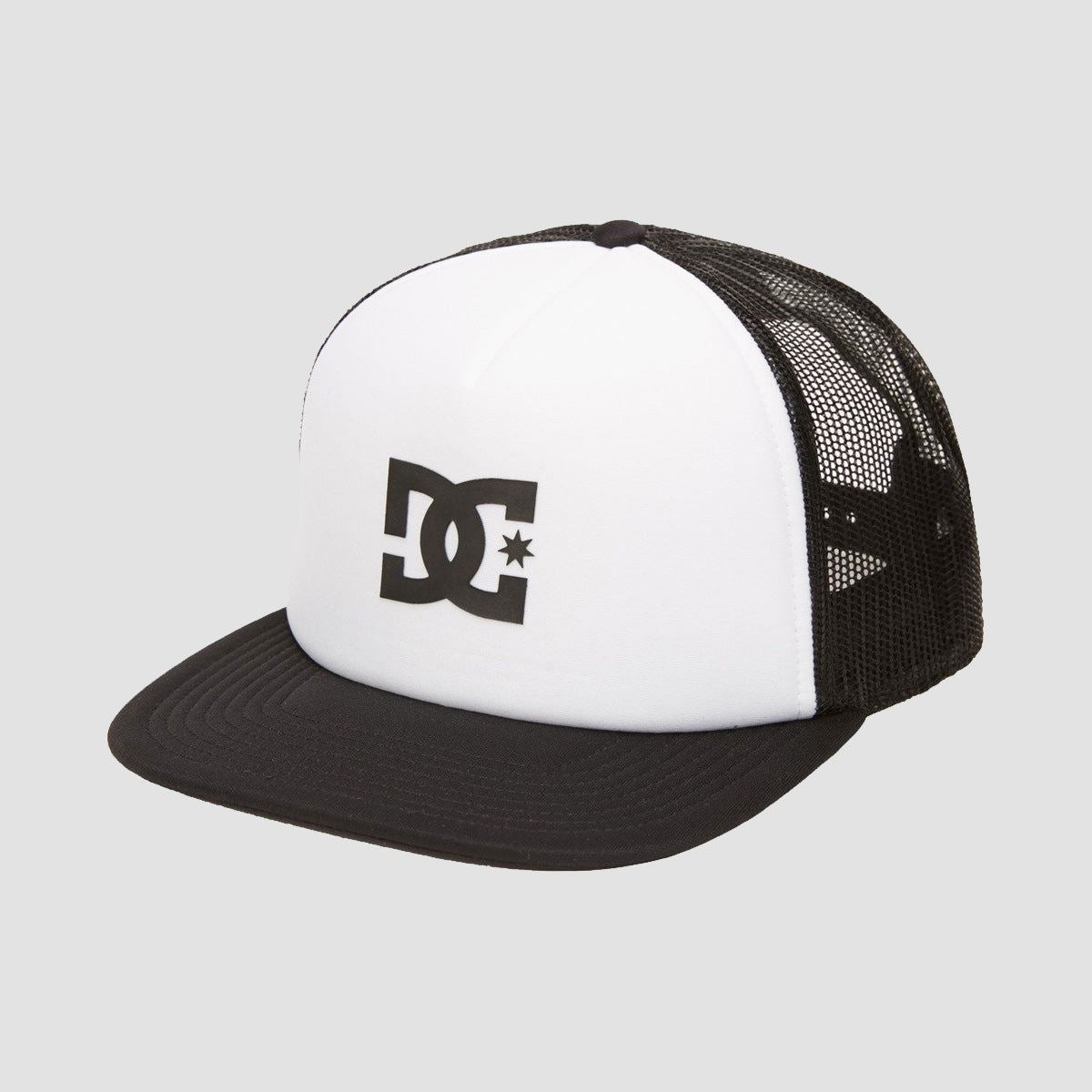 DC Gas Station Trucker Cap White/Black - kids