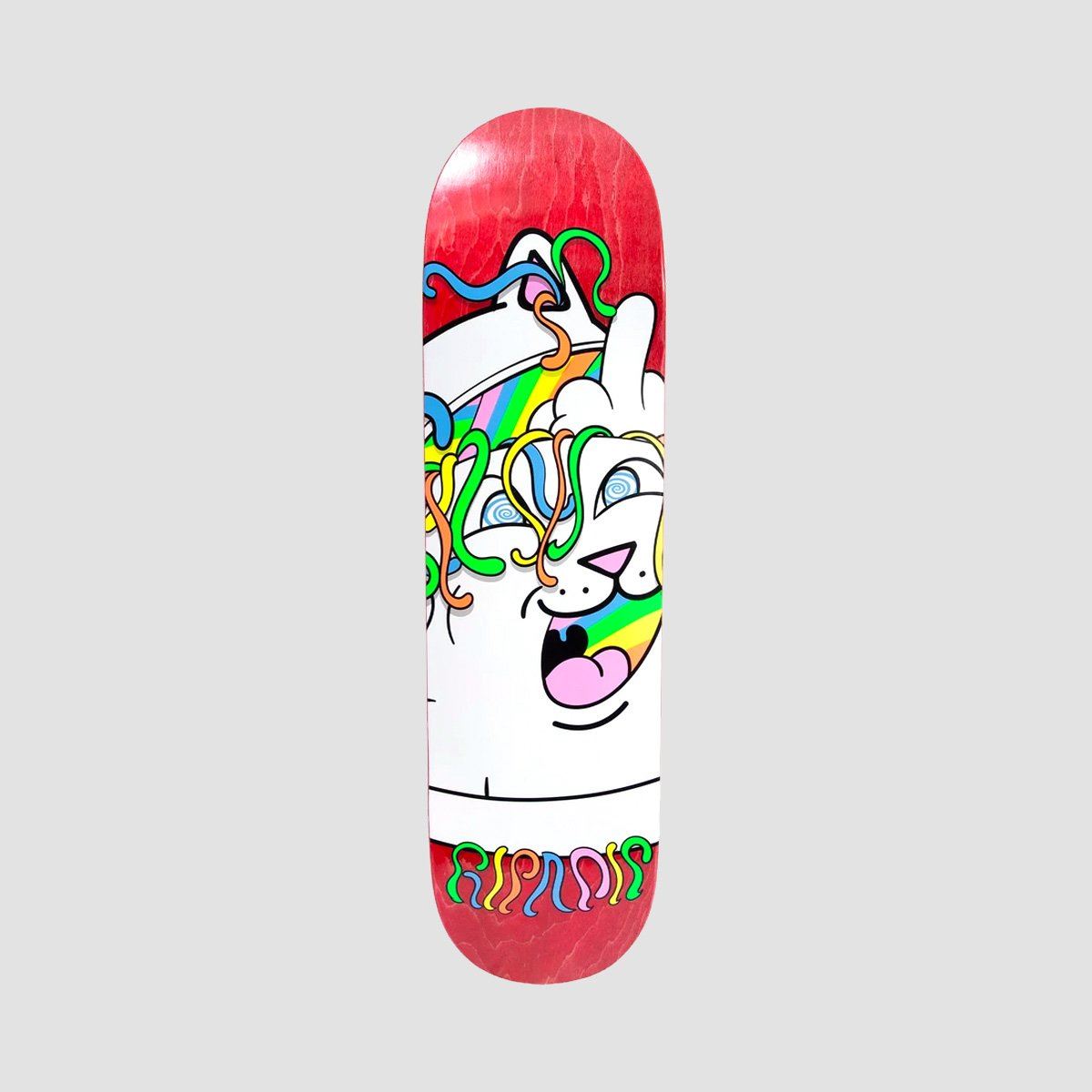 Ripndip Acid Playdo Skateboard Deck Red - 8.5"