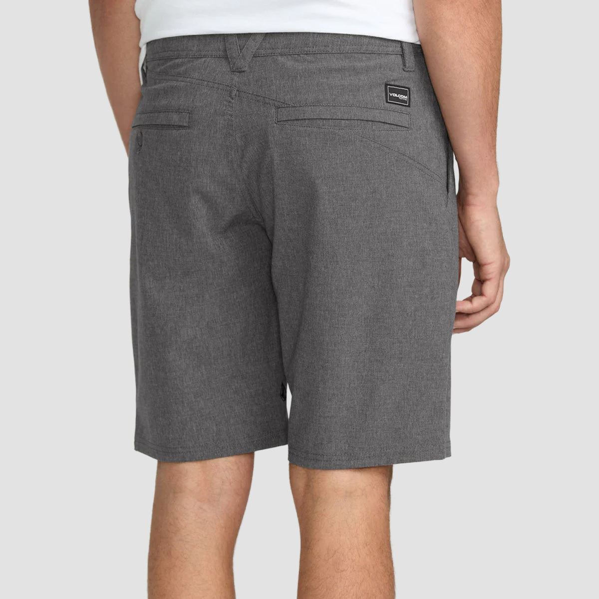 Volcom Frickin Cross Shred Static 20" Hybrid Short Charcoal Heather