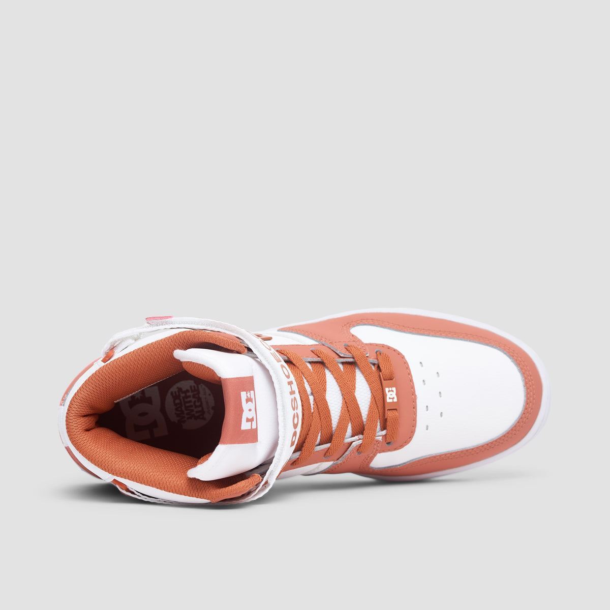 DC Pensford Shoes - White/Citrus