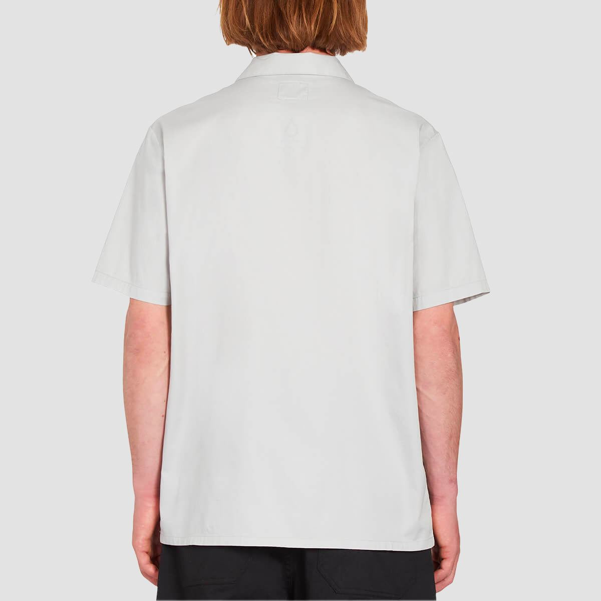 Volcom Skate Vitals Axel Short Sleeve Shirt Tower Grey