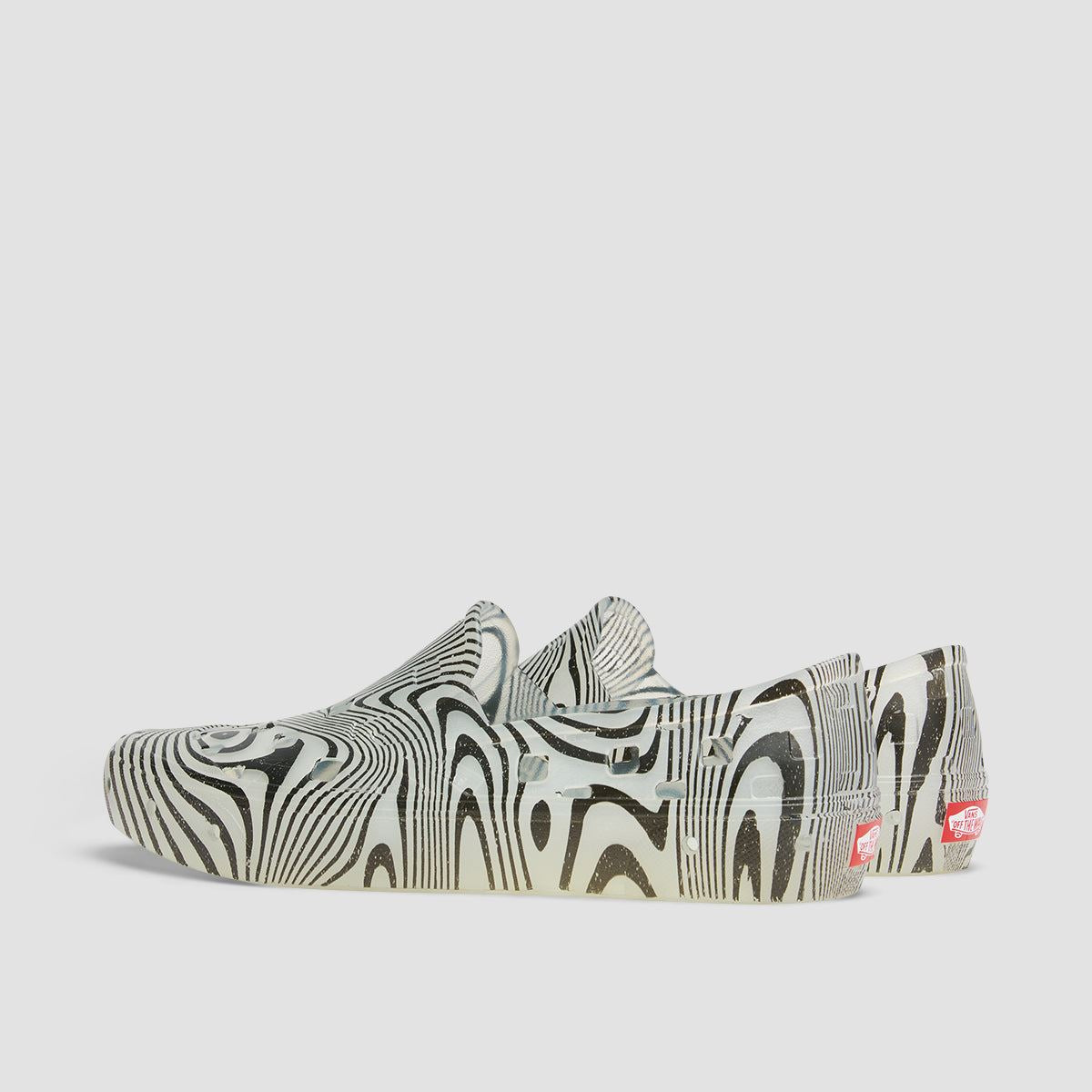 Vans Slip-On TRK Shoes - Trippy Grain Clear