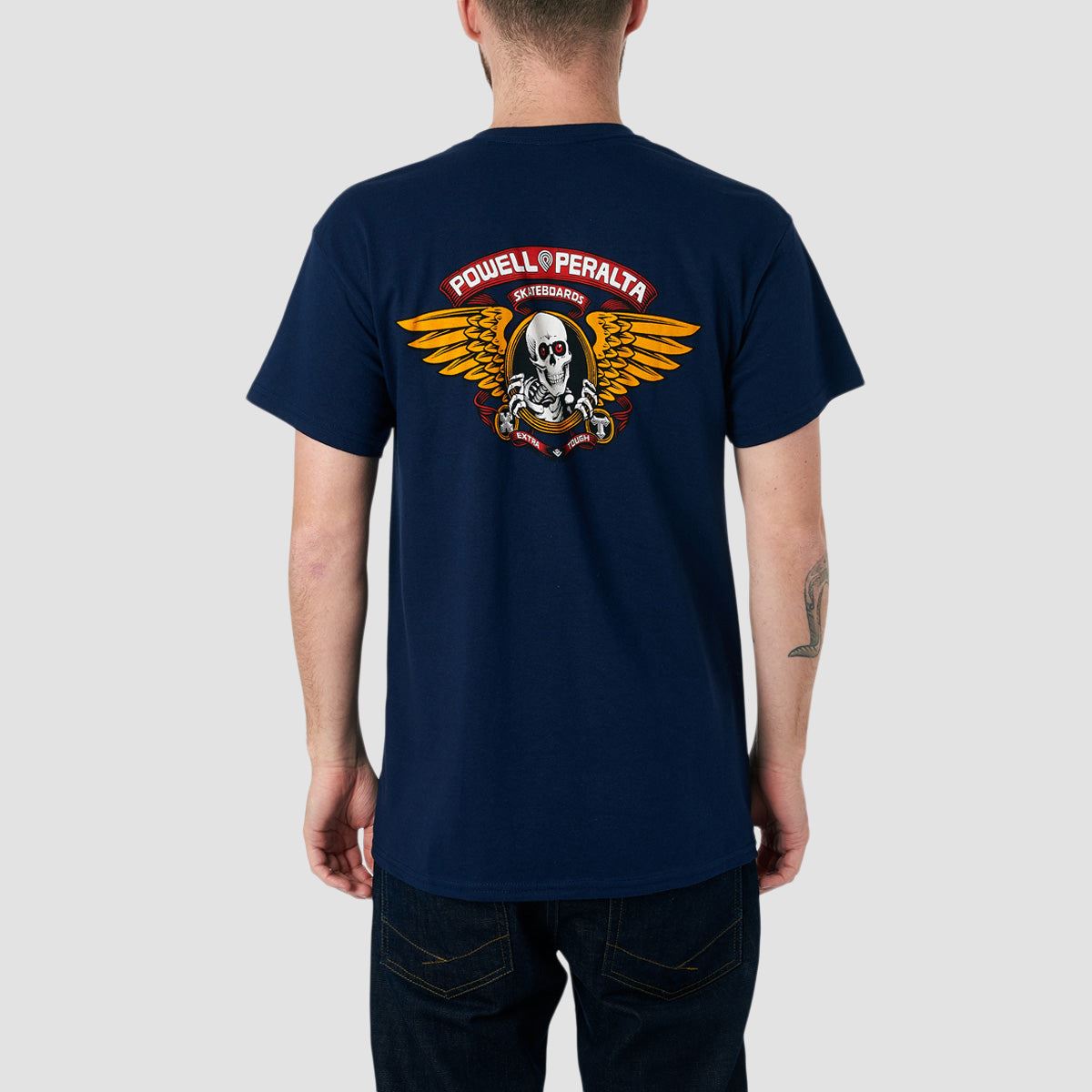 Powell Peralta Winged Ripper T-Shirt Navy