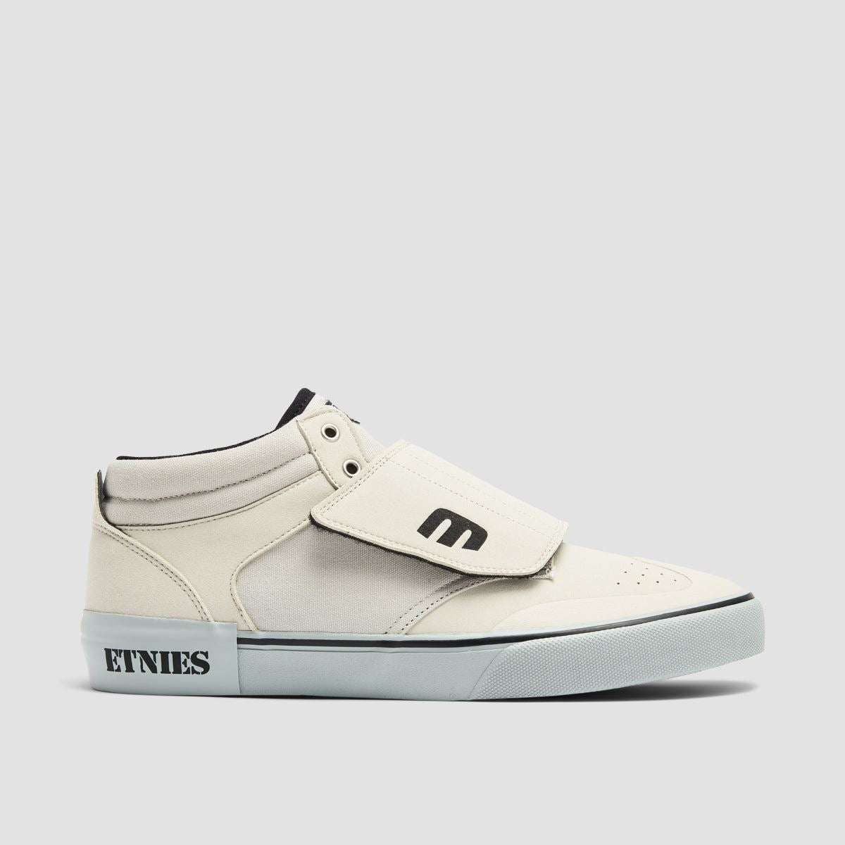 Etnies Andy Anderson Mid Top Shoes - White/Grey