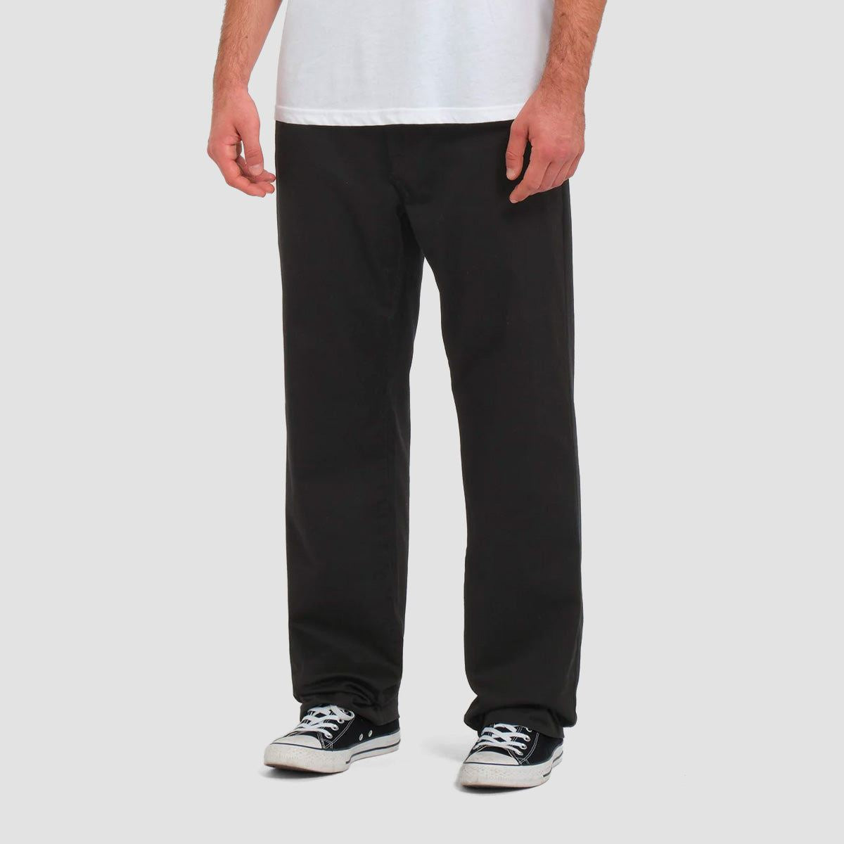 Volcom Frickin Regular Stretch Chino Pants Black