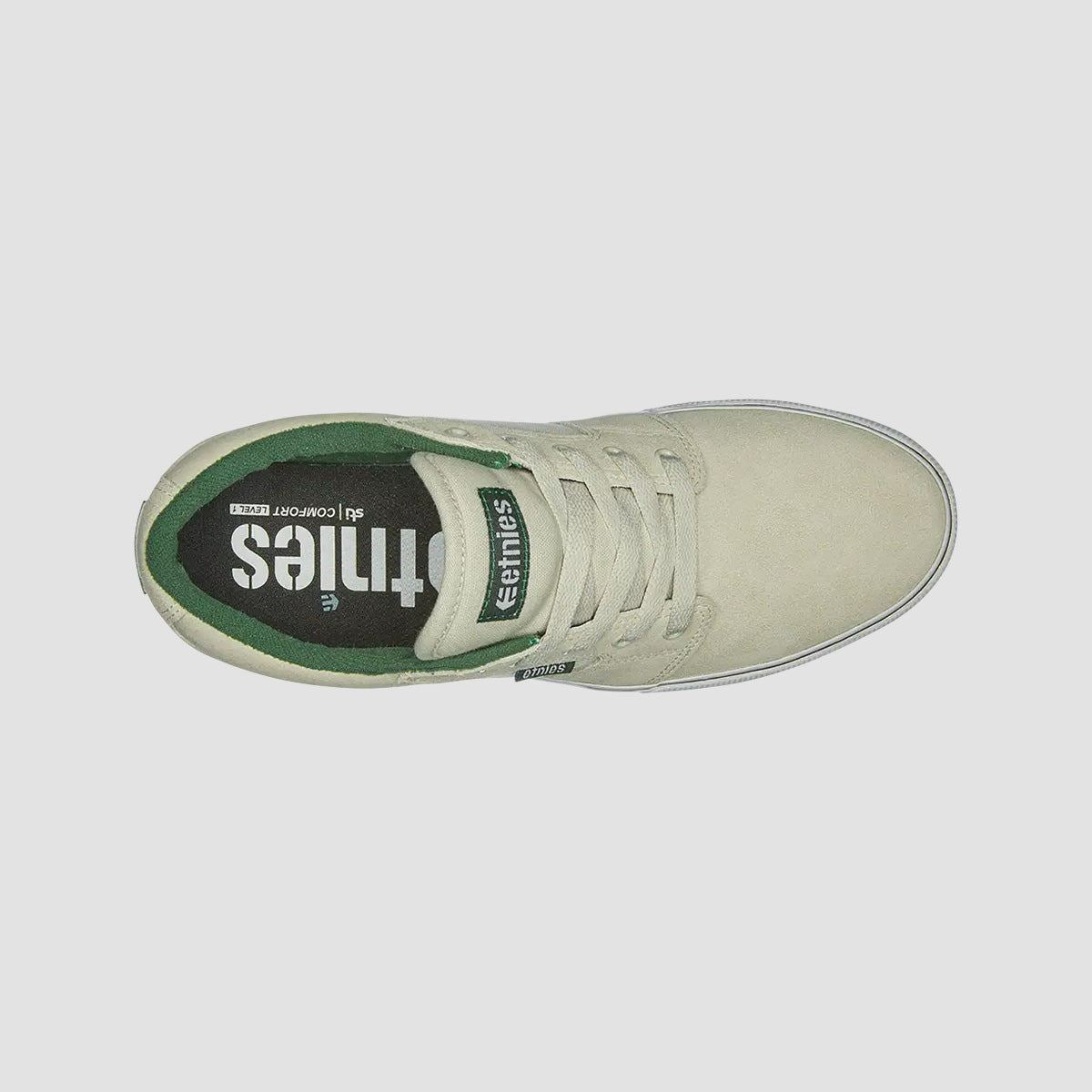 Etnies Barge LS Shoes - White/Green/Gum