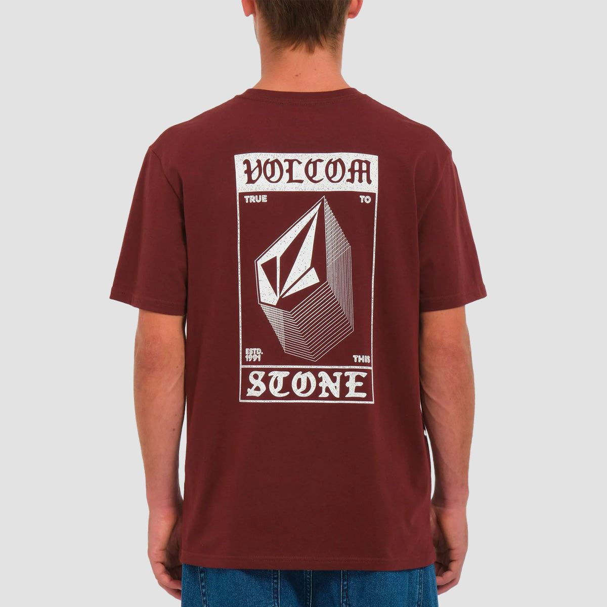 Volcom Globstok T-Shirt Bitter Chocolate