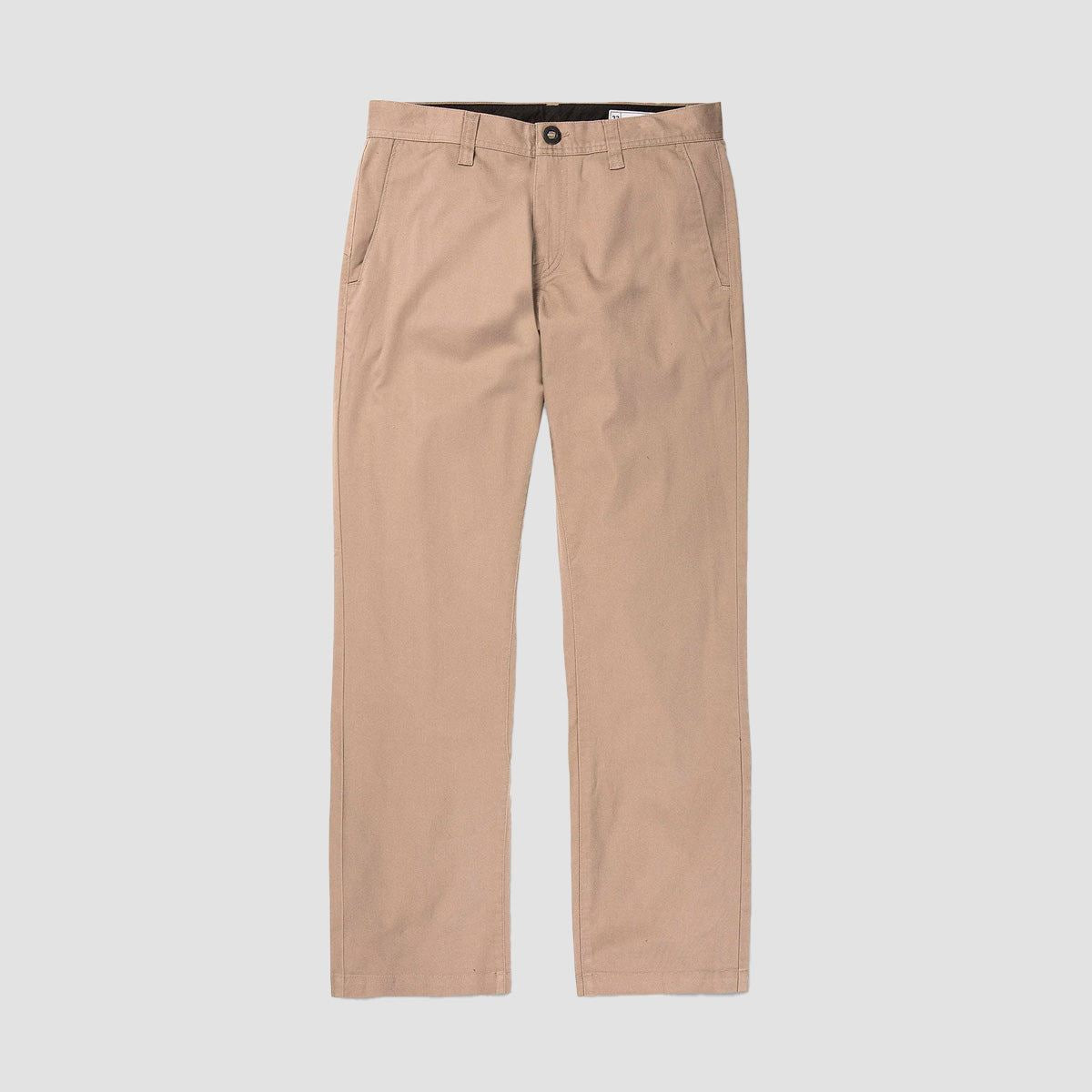 Volcom Frickin Regular Stretch Chino Pants Khaki