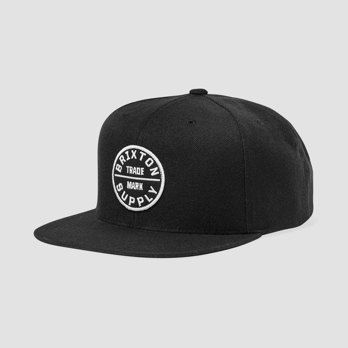 Brixton Oath III Snapback Cap Black