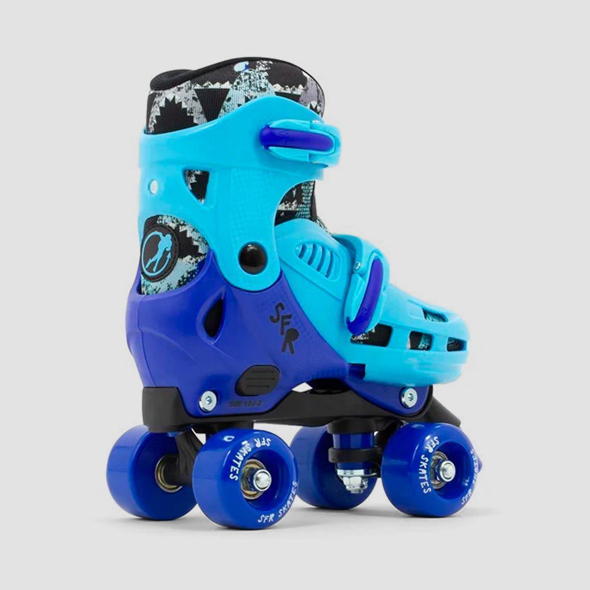 SFR Hurricane IV Adjustable Quad Skates Shark - Kids