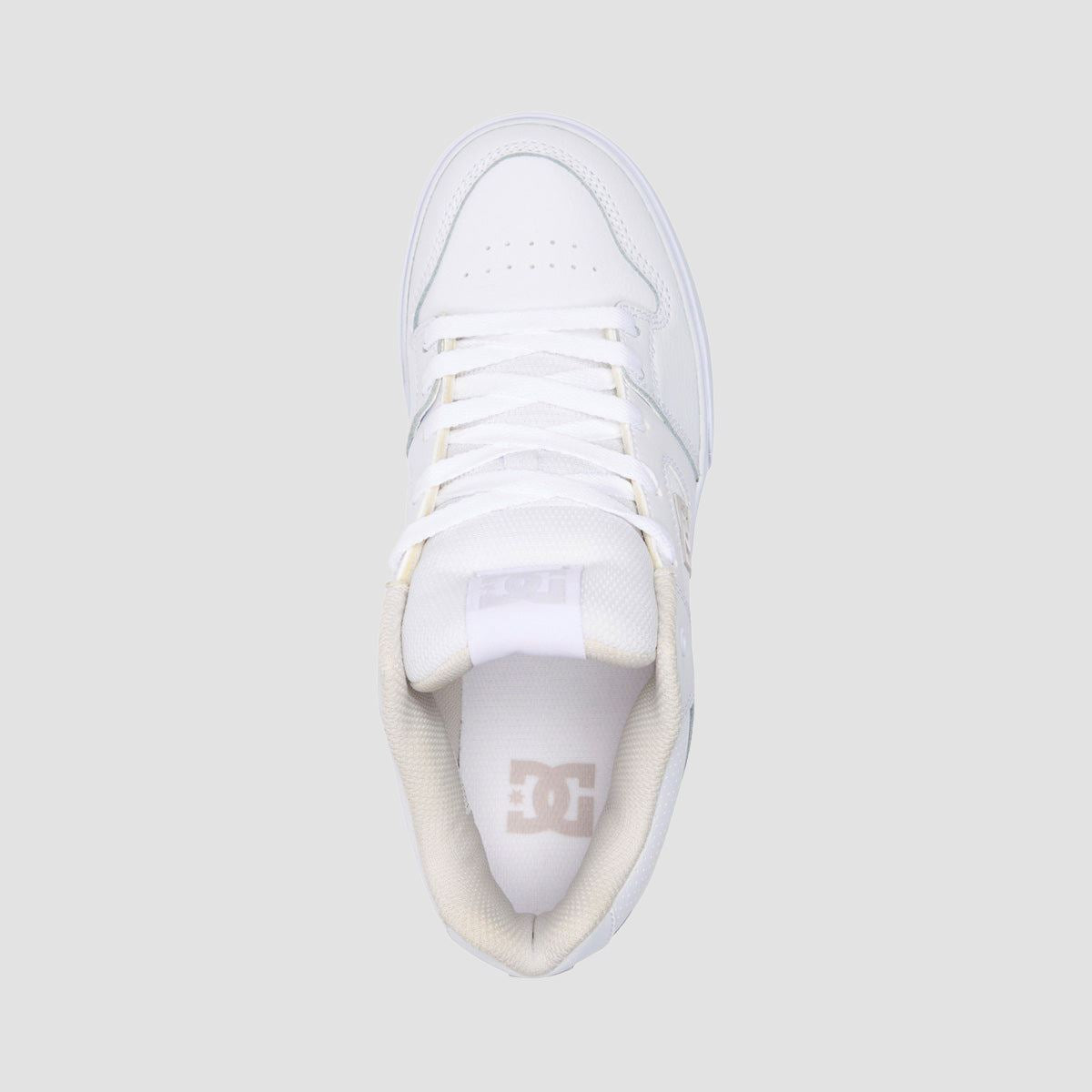 DC Pure Mid Shoes - White/Grey