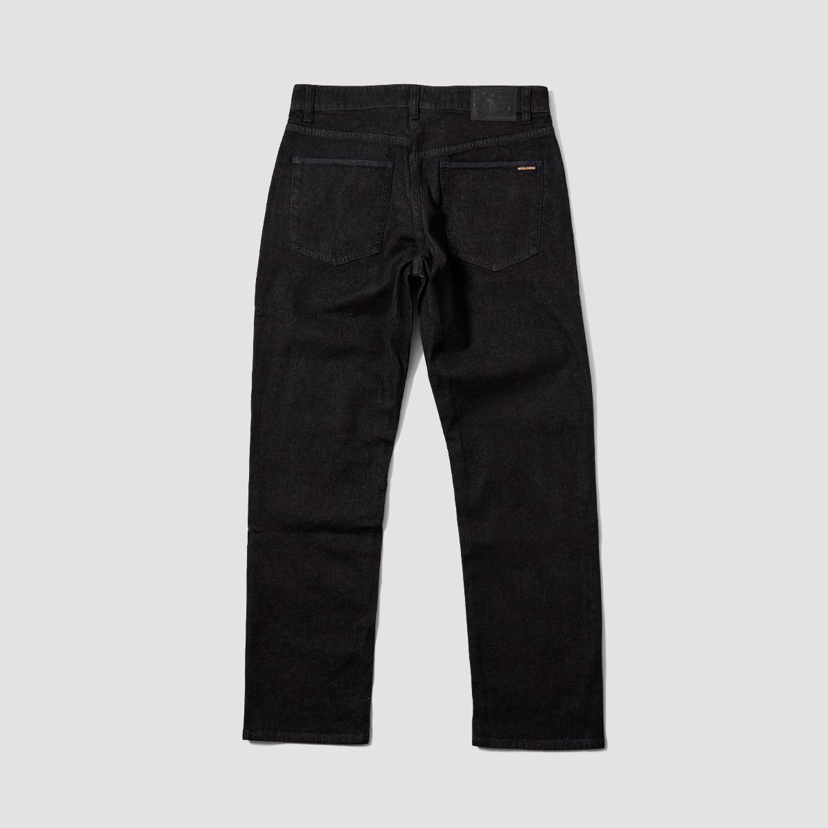 Volcom Kinkade Regular Fit Jeans Black Wash