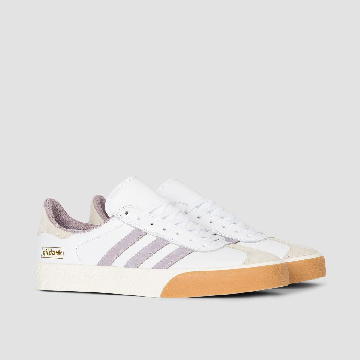 adidas Nora Gazelle ADV Shoes - Footwear White/Soft Vision/Gum4