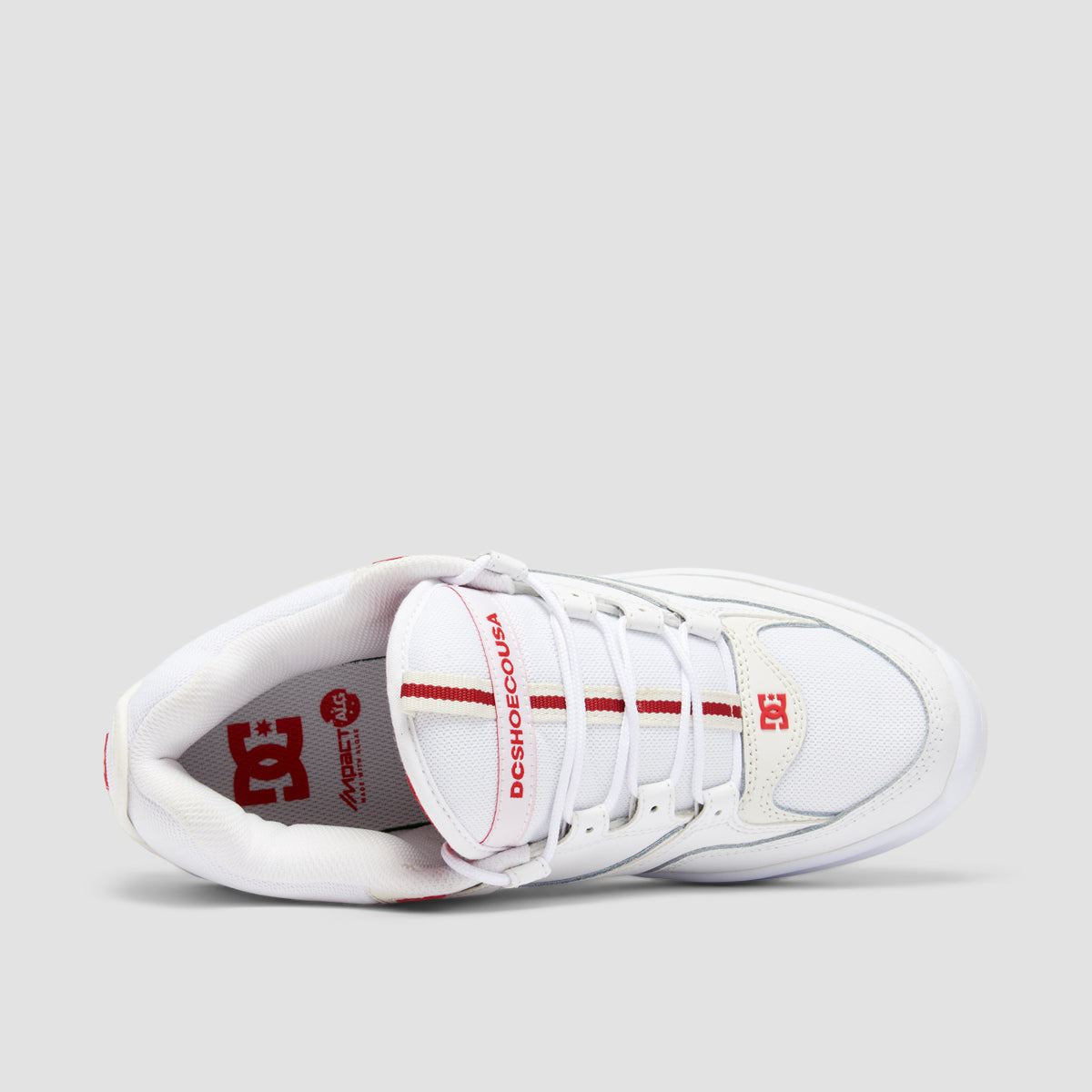 DC Kalynx Zero Shoes - White/Red