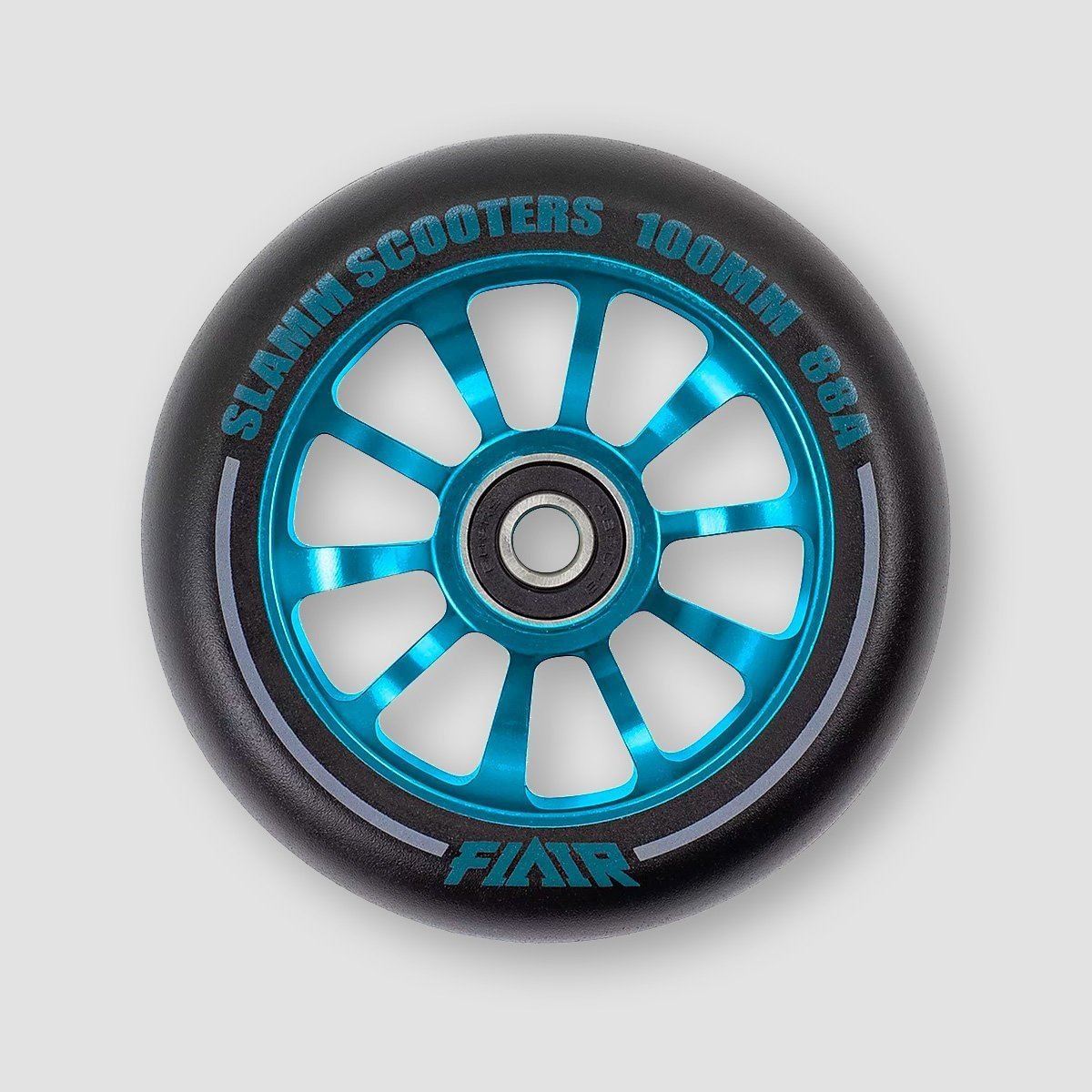 Slamm Flair 2.0 Scooter Wheel x1 Blue 100mm