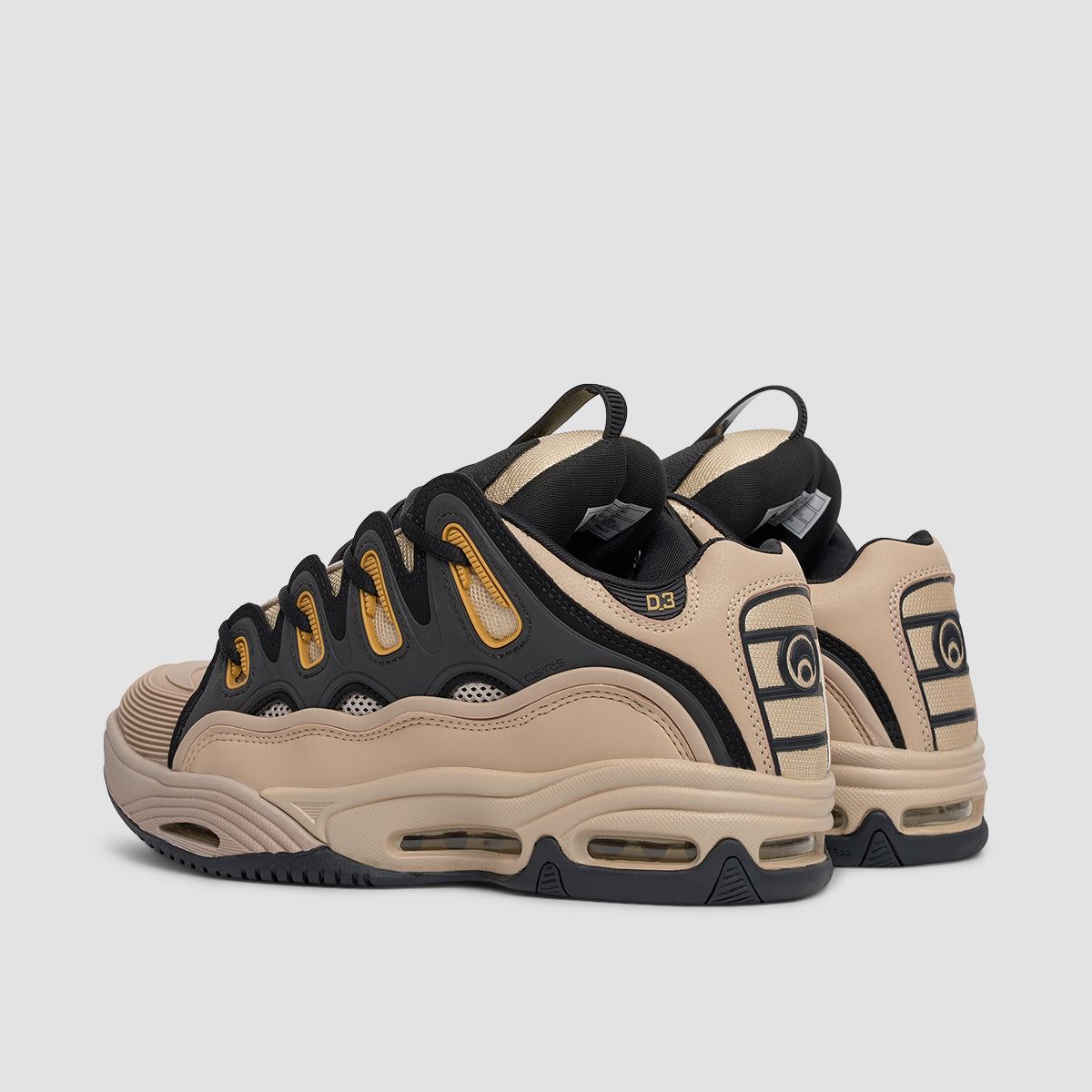 Osiris D3 2001 Shoes - Gold/Grey/Beige