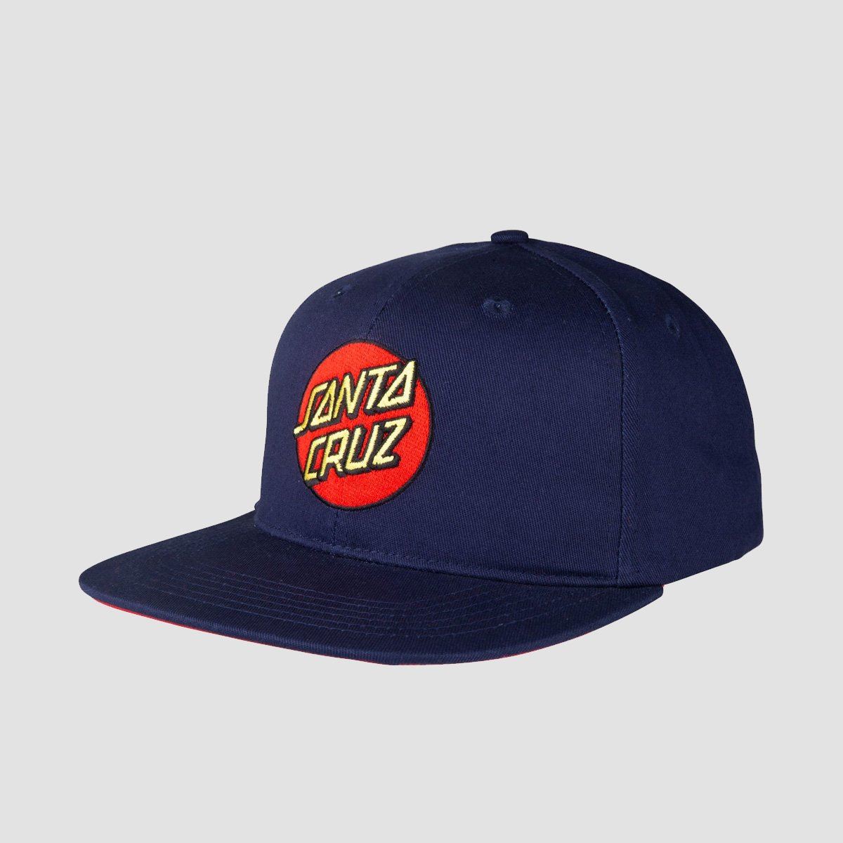 Santa Cruz Classic Dot Snapback Dark Navy