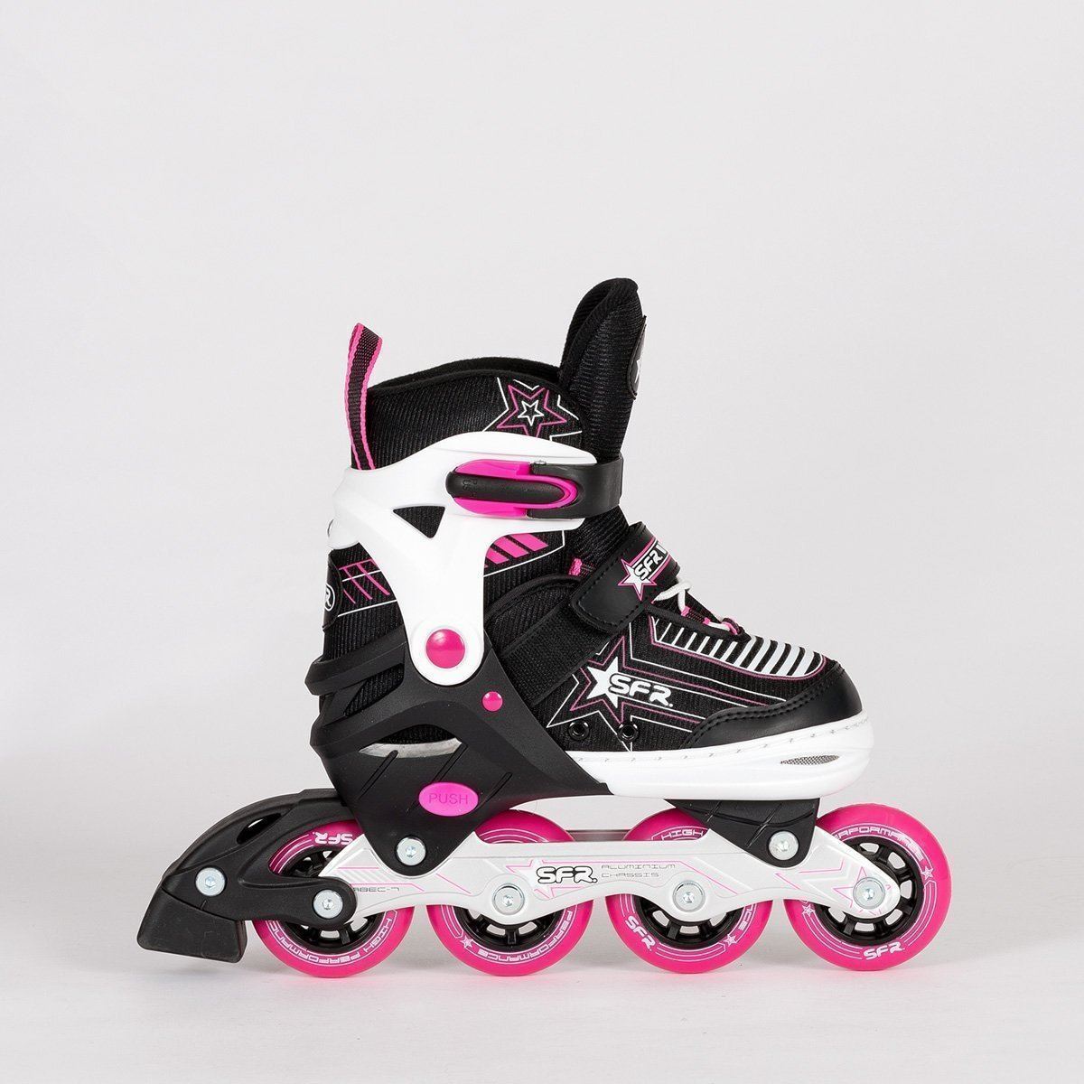 SFR Pulsar Adjustable Inline Skates Pink - Kids