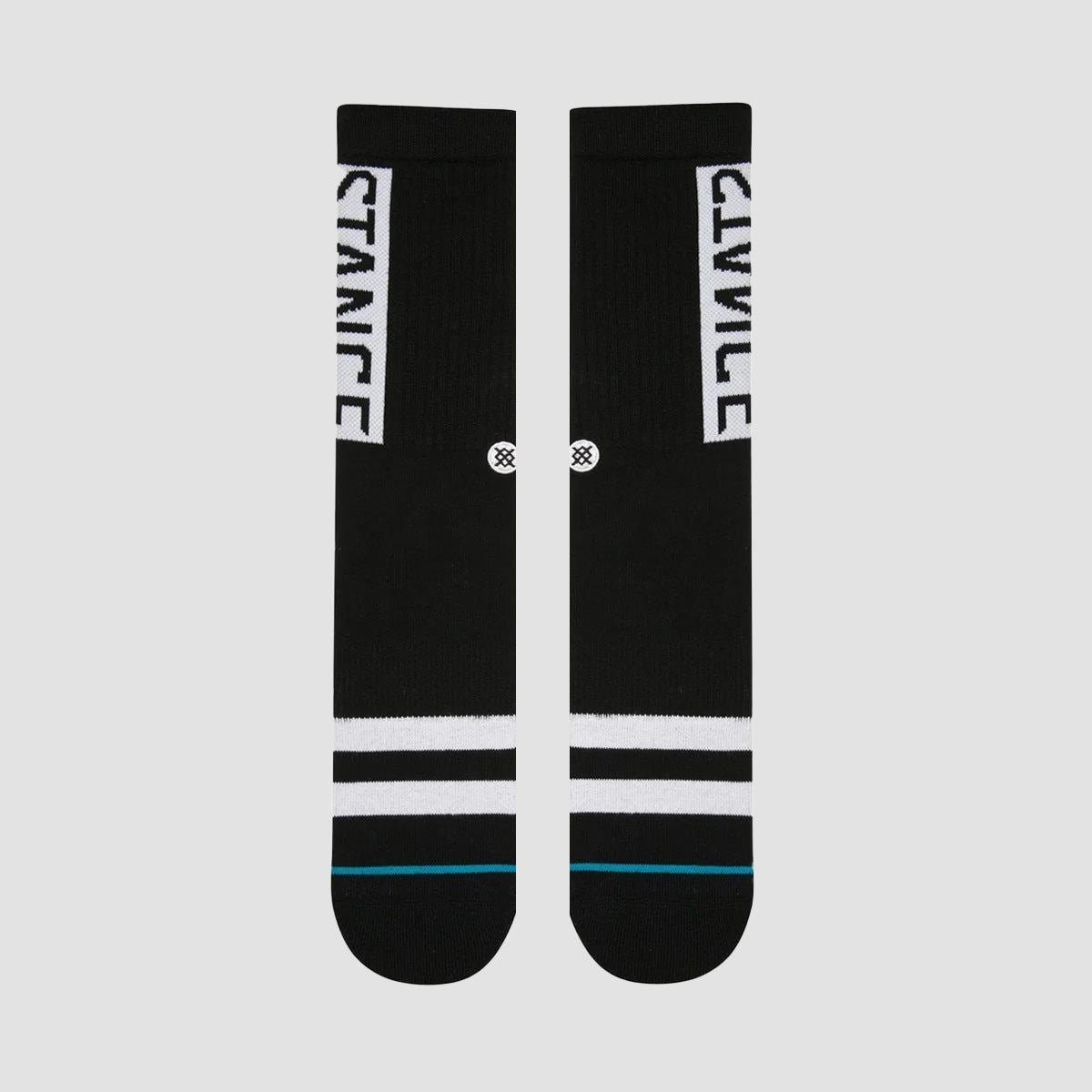 Stance OG Crew Socks Black