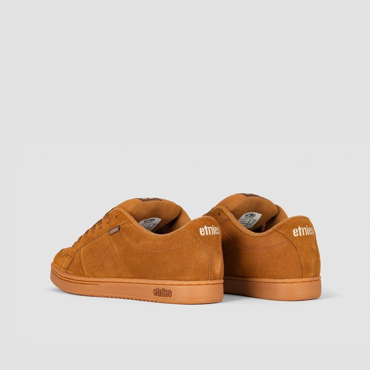 Etnies Kingpin Shoes - Brown/Gum/Gold