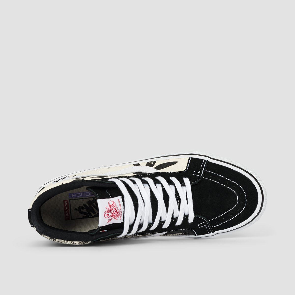 Vans Skate Sk8-Hi Reissue Shoes - Grosso '88 Black/Palms