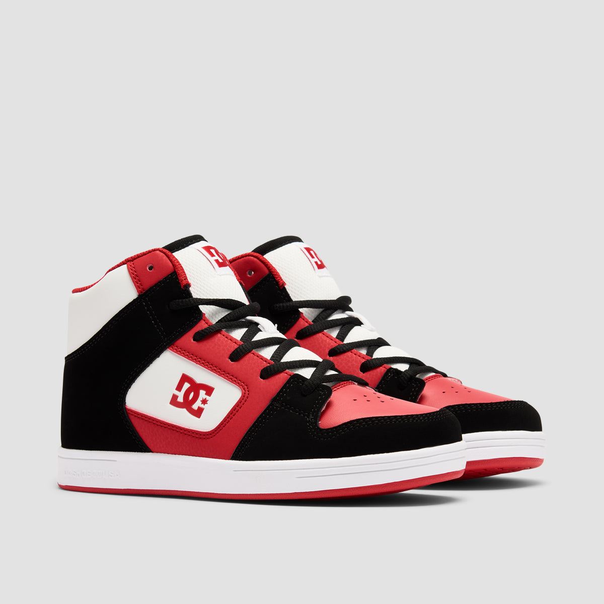 DC Manteca 4 High Top Shoes - Black/Red - Kids