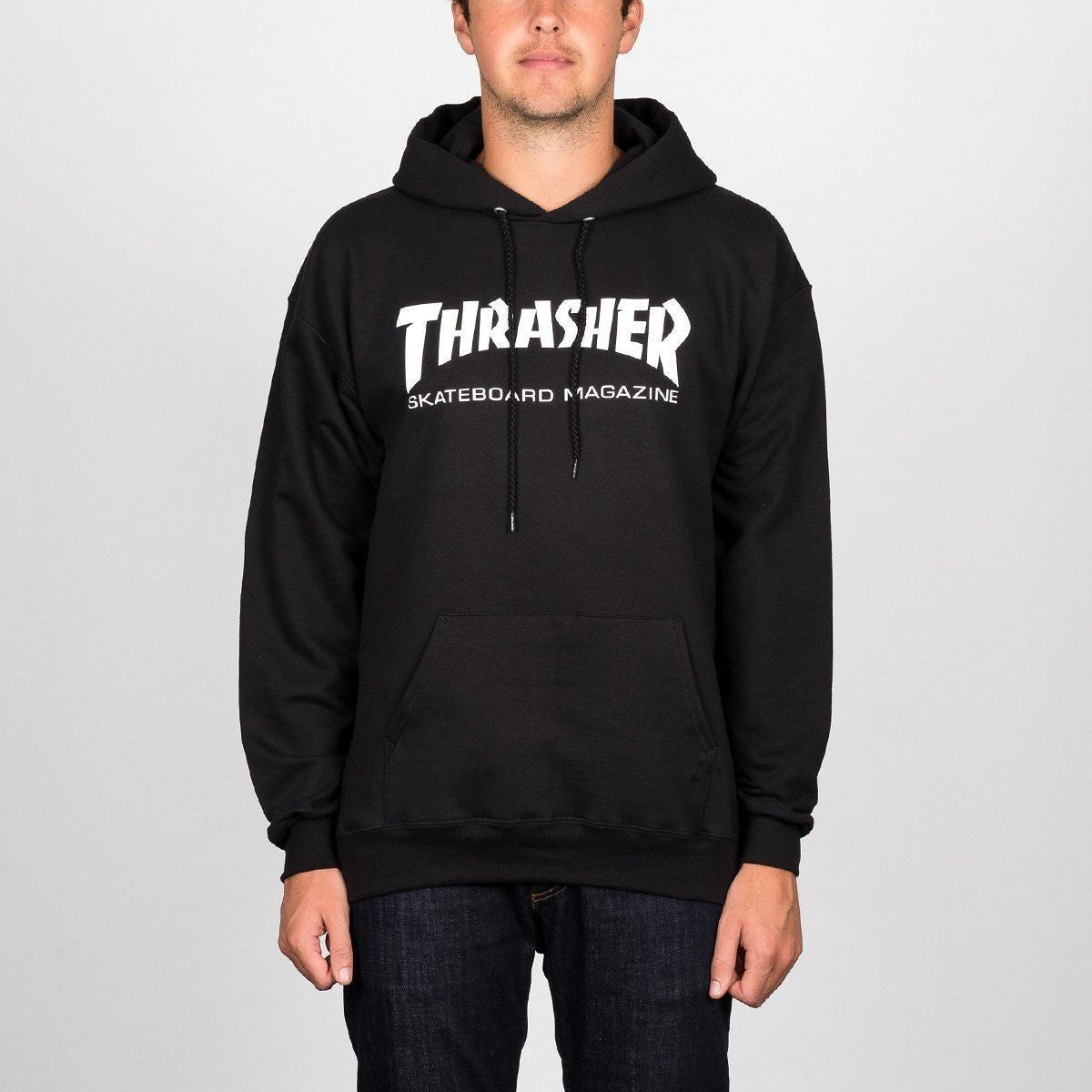 Thrasher Skate Mag Pullover Hoodie Black