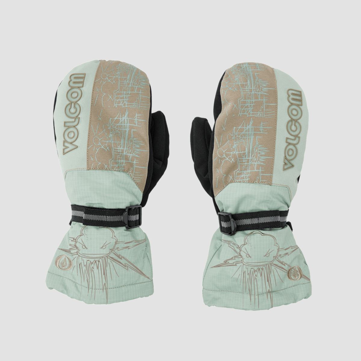 Volcom Millicent Snow Mitts Agave