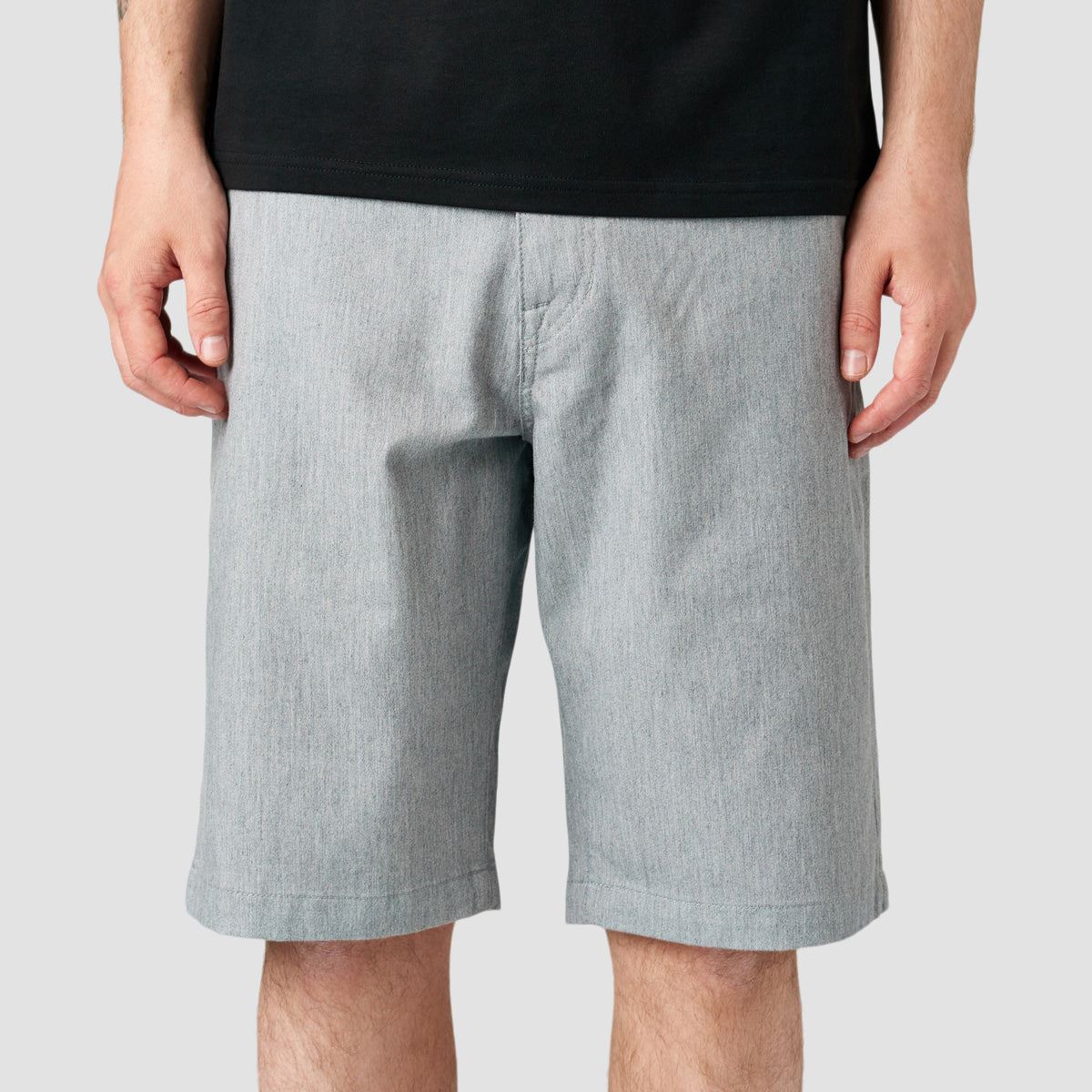 Volcom Frickin Modern Stretch 21" Shorts Grey/Black