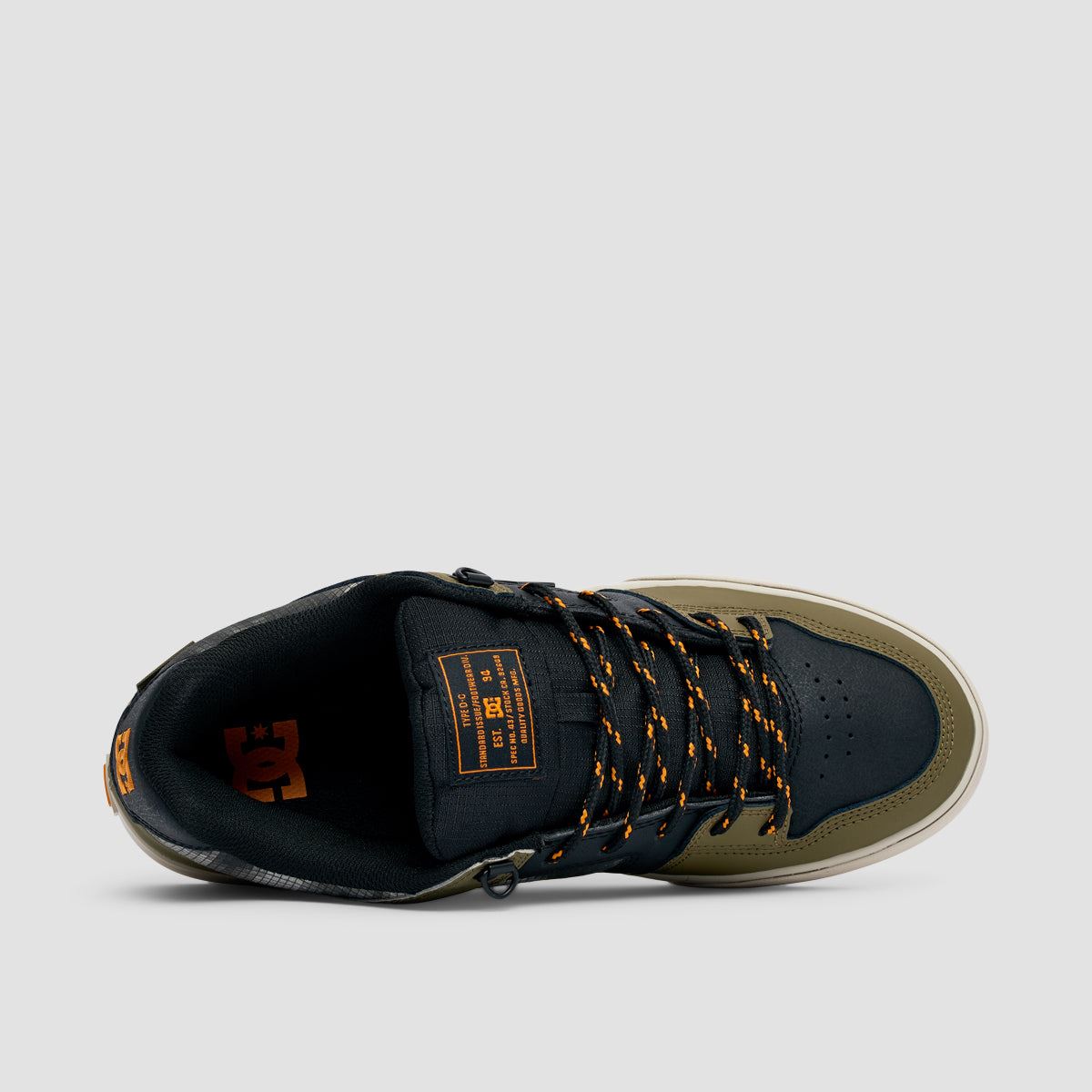 DC Pure WNT Shoes - Black/Olive Night
