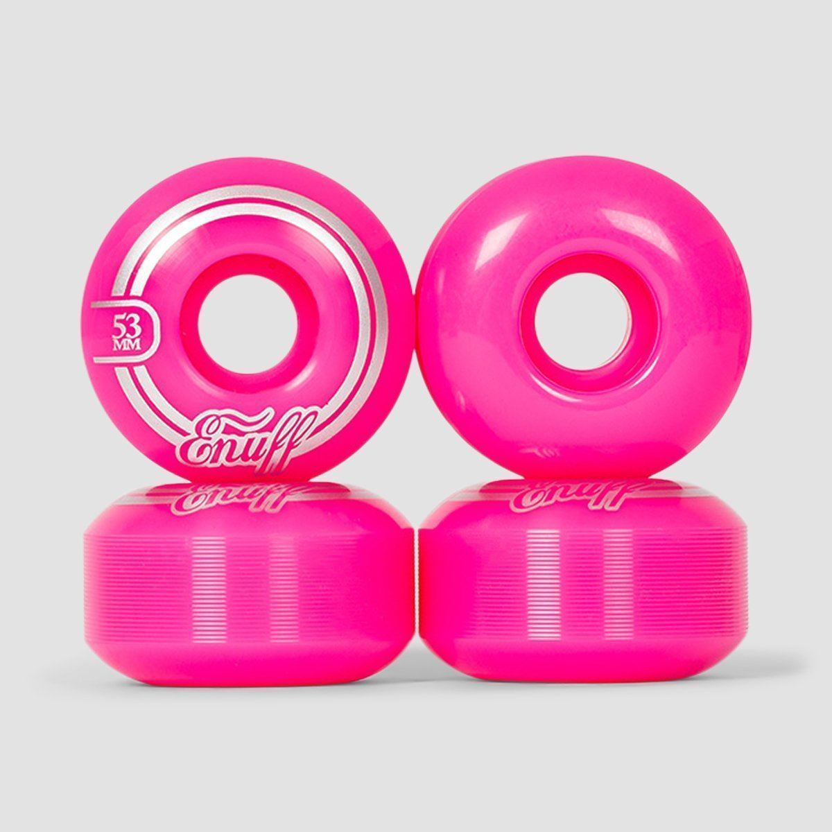 Enuff Refresher II Skateboard Wheels Pink 53mm
