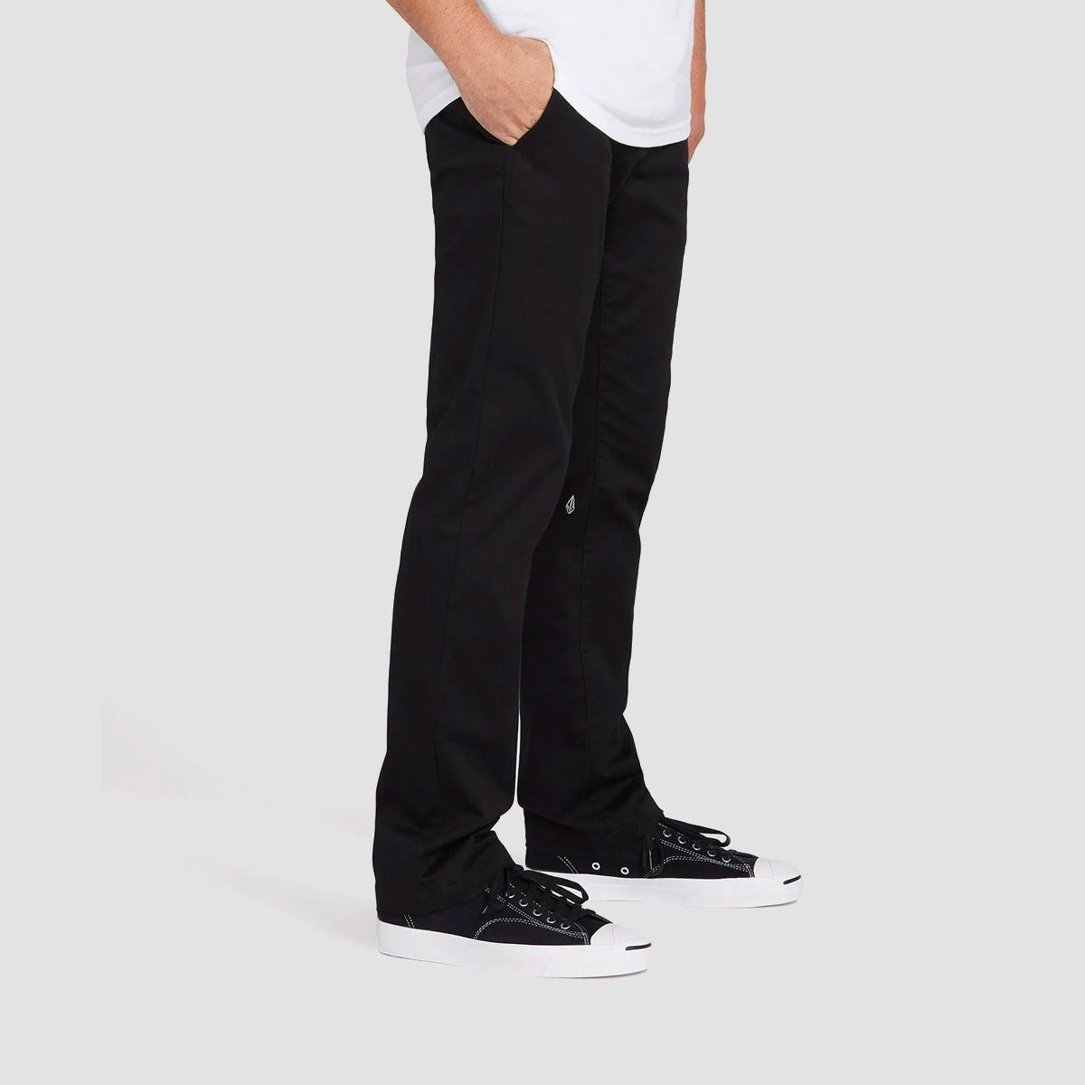 Volcom Frickin Modern Stretch Chino Pants Black