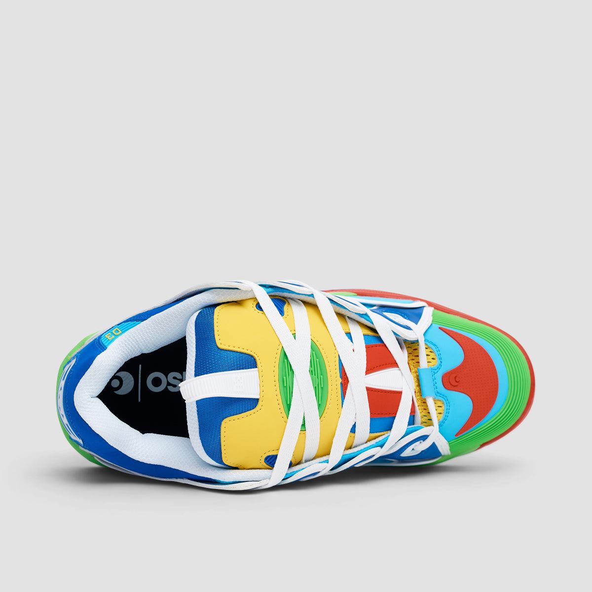 Osiris D3 2001 Shoes - Blue/Lime/Multi