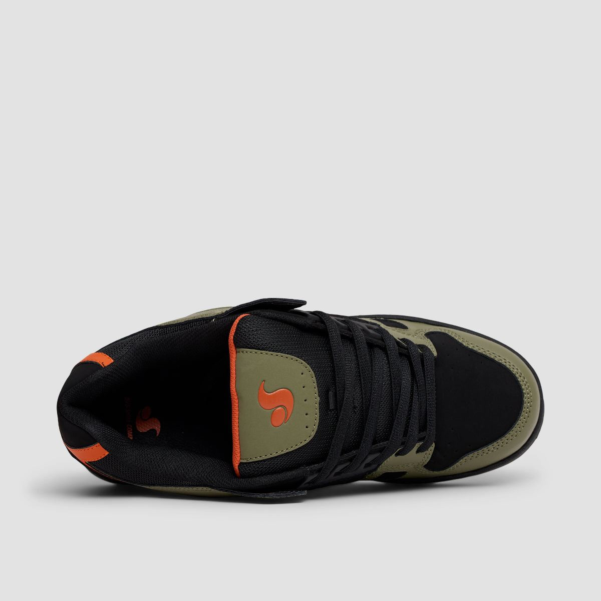 DVS Celsius Shoes - Black/Olive/Orange Nubuck