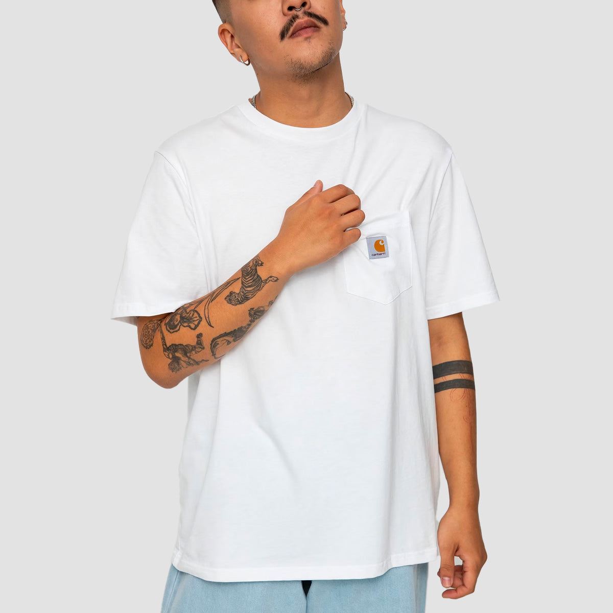 Carhartt WIP Pocket T-Shirt White