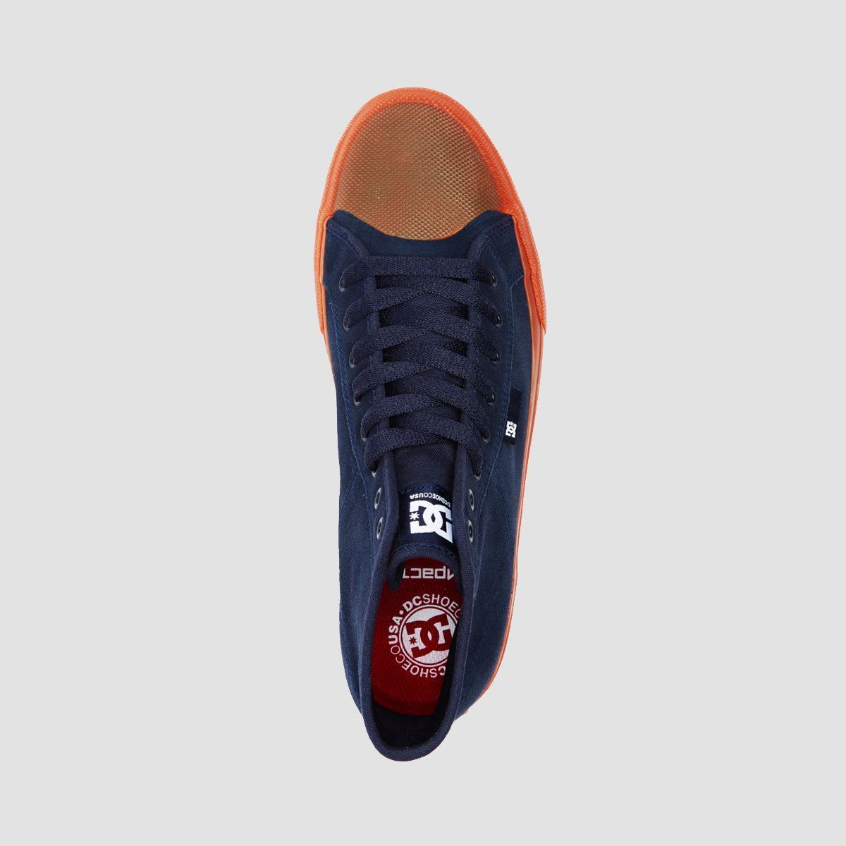 DC Manual Hi RT S Shoes - Navy/Gum