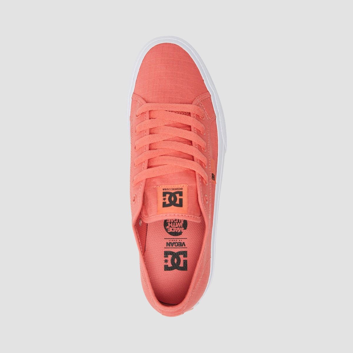 DC Manual TXSE Shoes - Coral