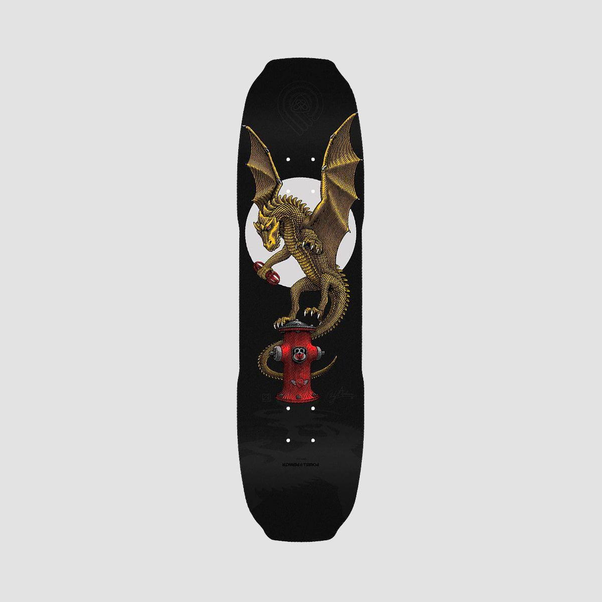 Powell Peralta Andy Anderson Baby Heron Vajra 302 Skateboard Deck Black - 8.4"