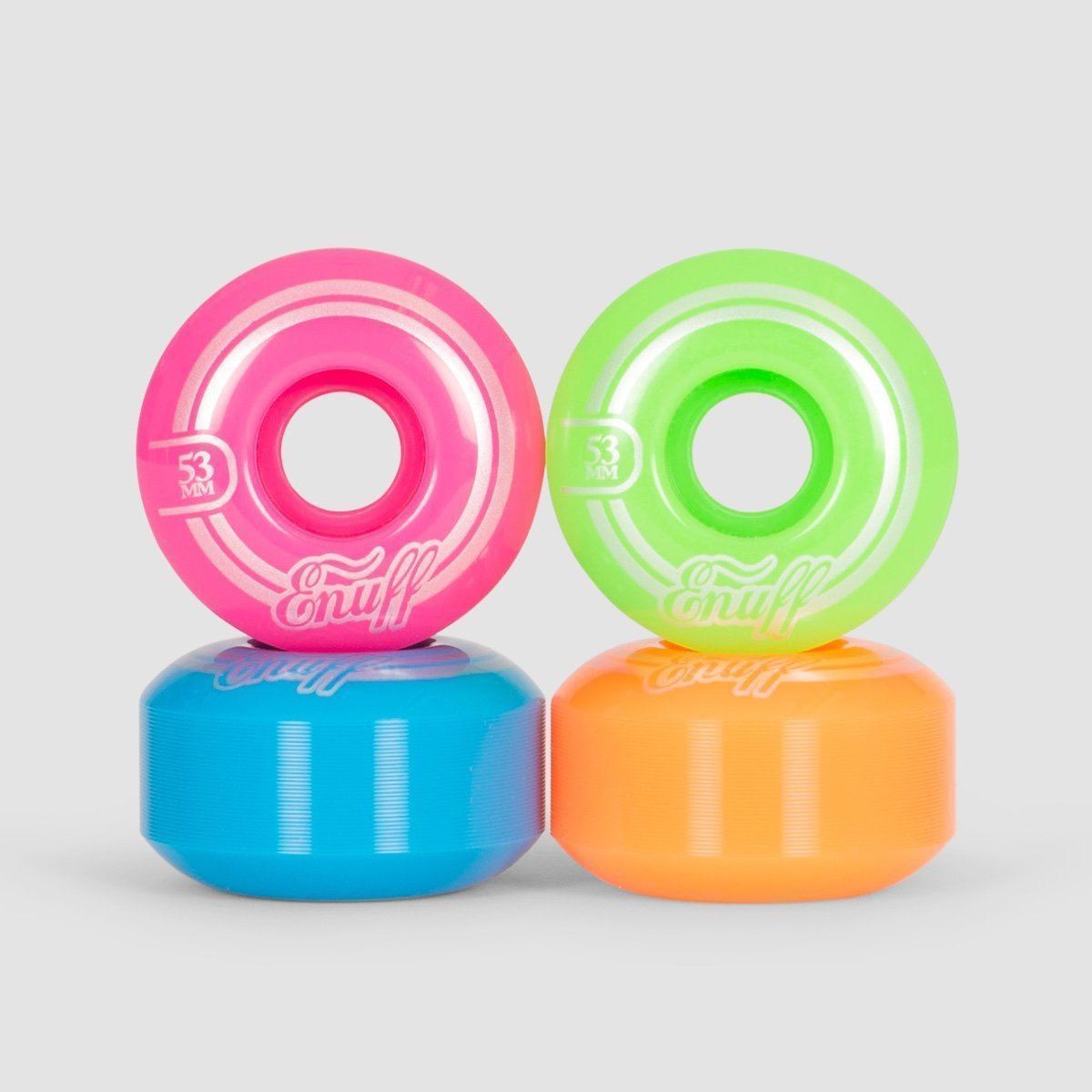 Enuff Refreshers II Skateboard Wheels Disco 53mm