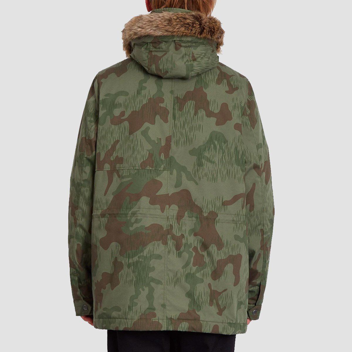 Volcom Lidward 5K Parka Jacket Camouflage