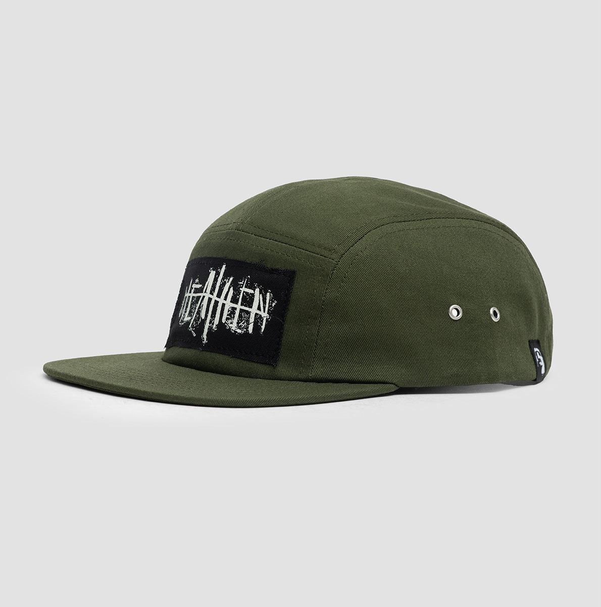 Heathen Arclite Five Panel Cap Army