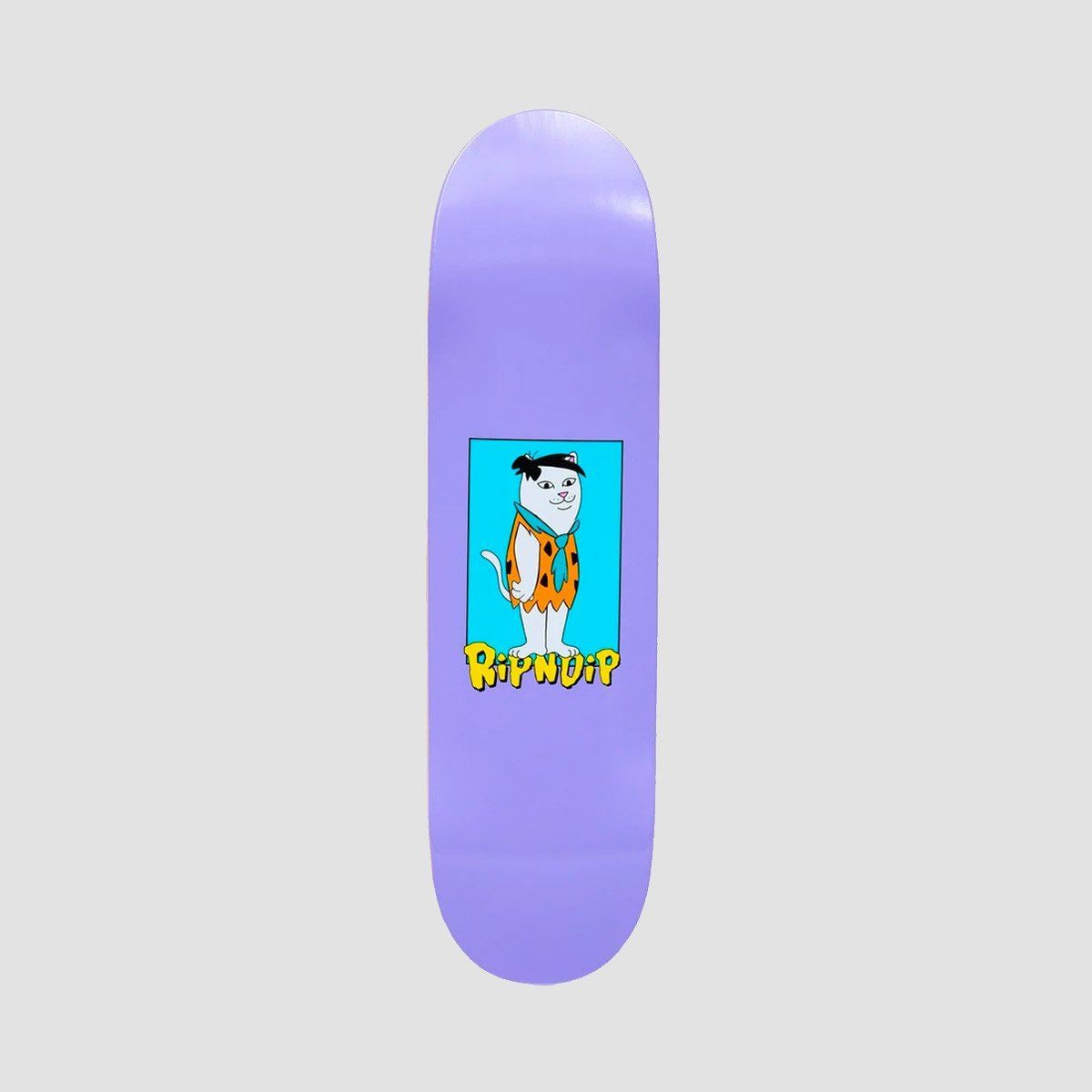 Ripndip Bedrock Skateboard Deck Purple - 8.5"