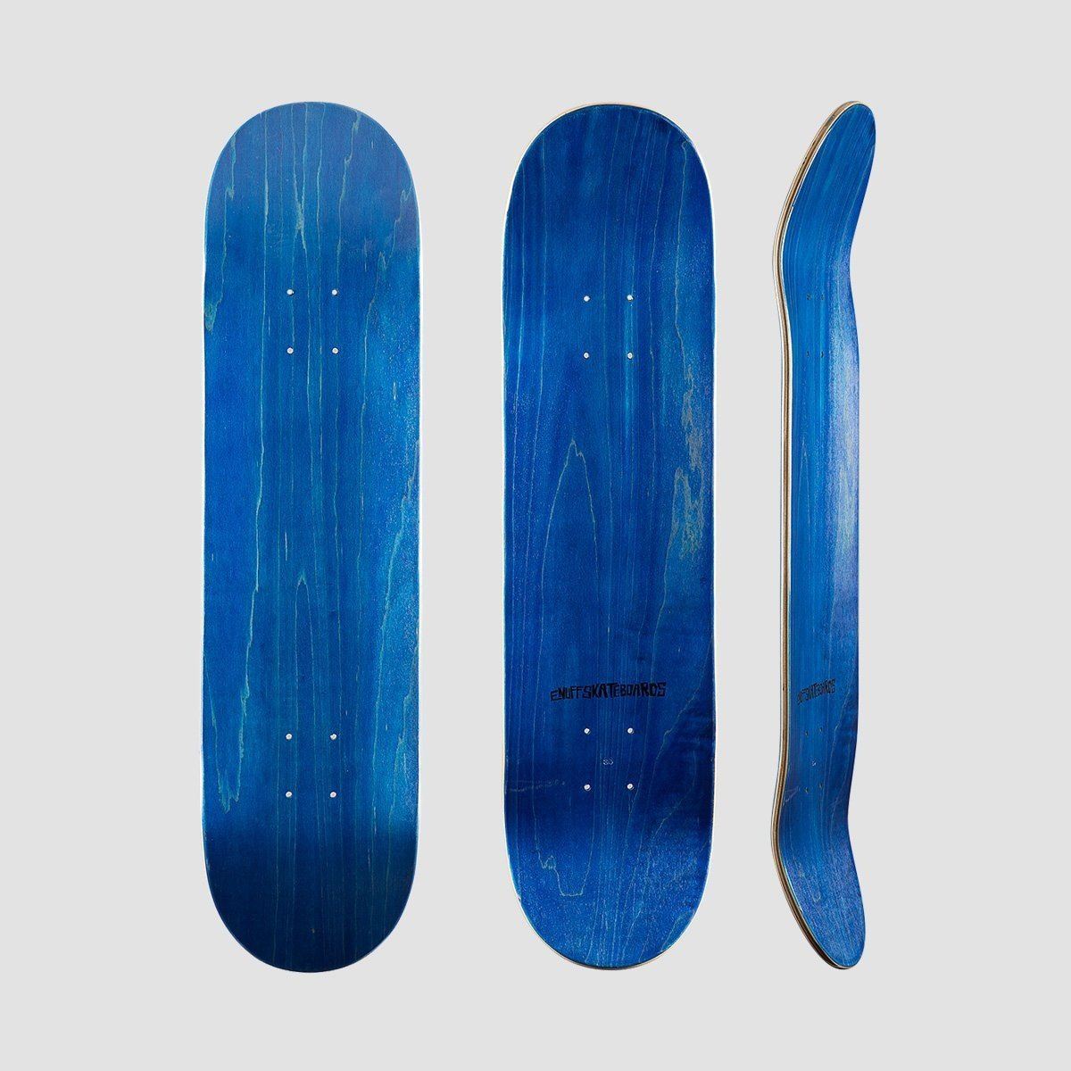 Enuff Classic Skateboard Deck Blue - 8"