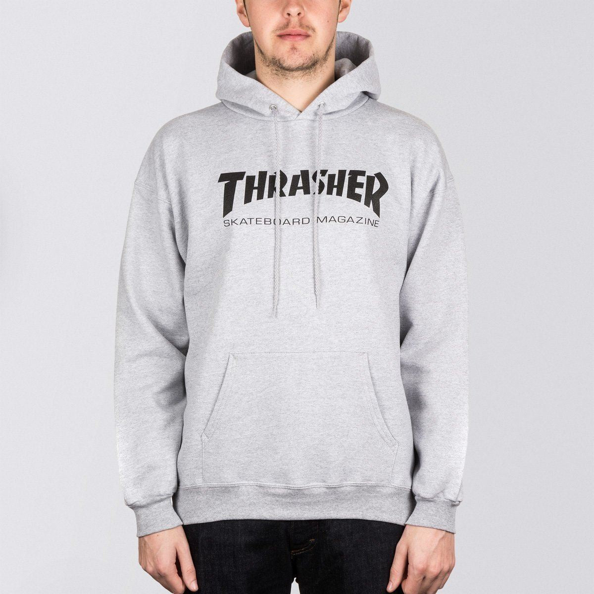 Thrasher Skate Mag Pullover Hoodie Heather Grey