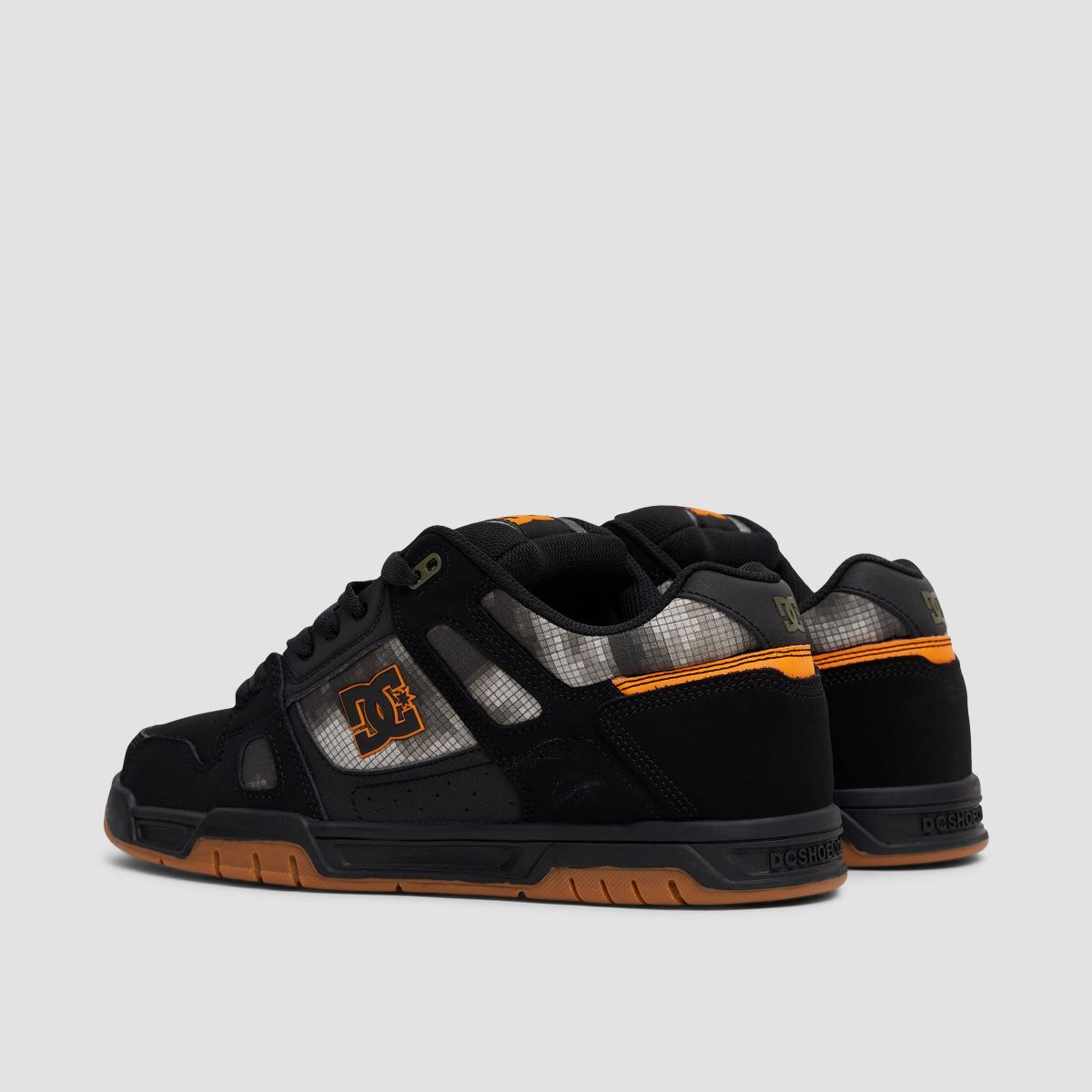 DC Stag Shoes - Black/Orange