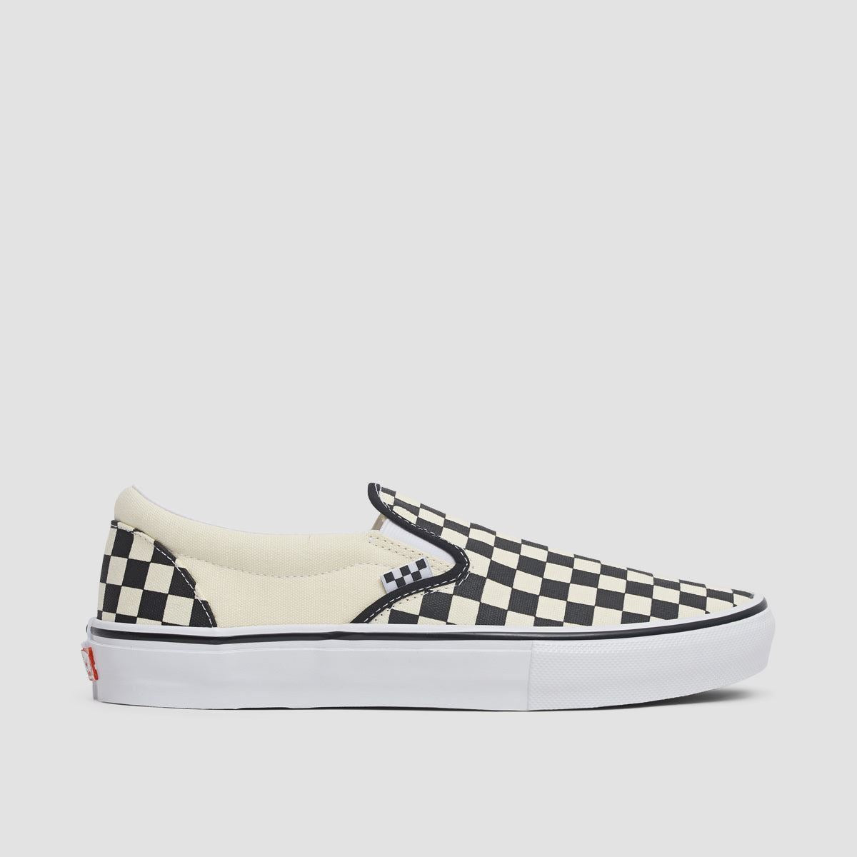 Vans Skate Slip-On Shoes - Checkerboard Black/Off